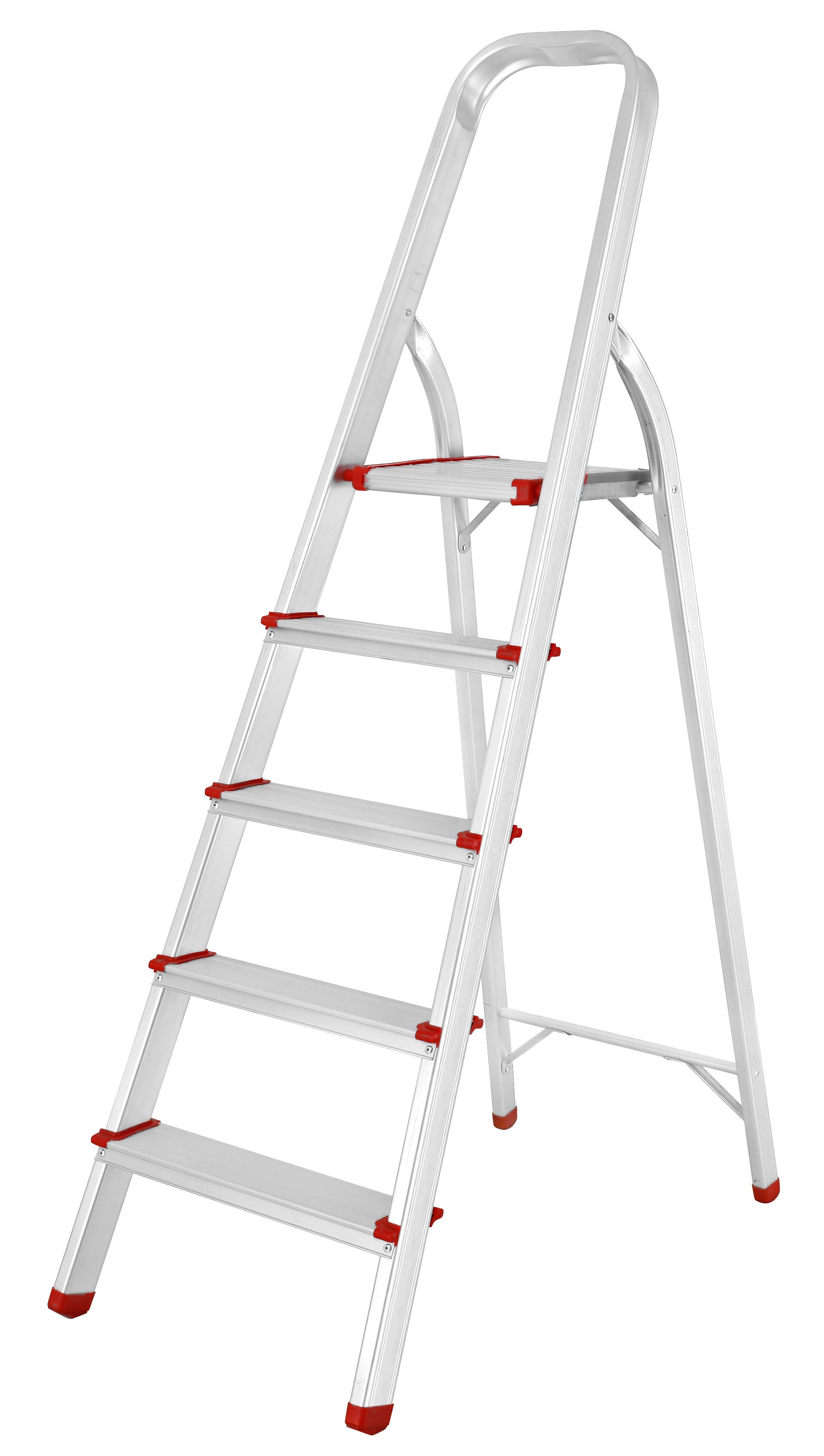 VaGo-Tools Stehleiter Haushaltsleiter Mehrzweckleiter Leiter 5 Stufen