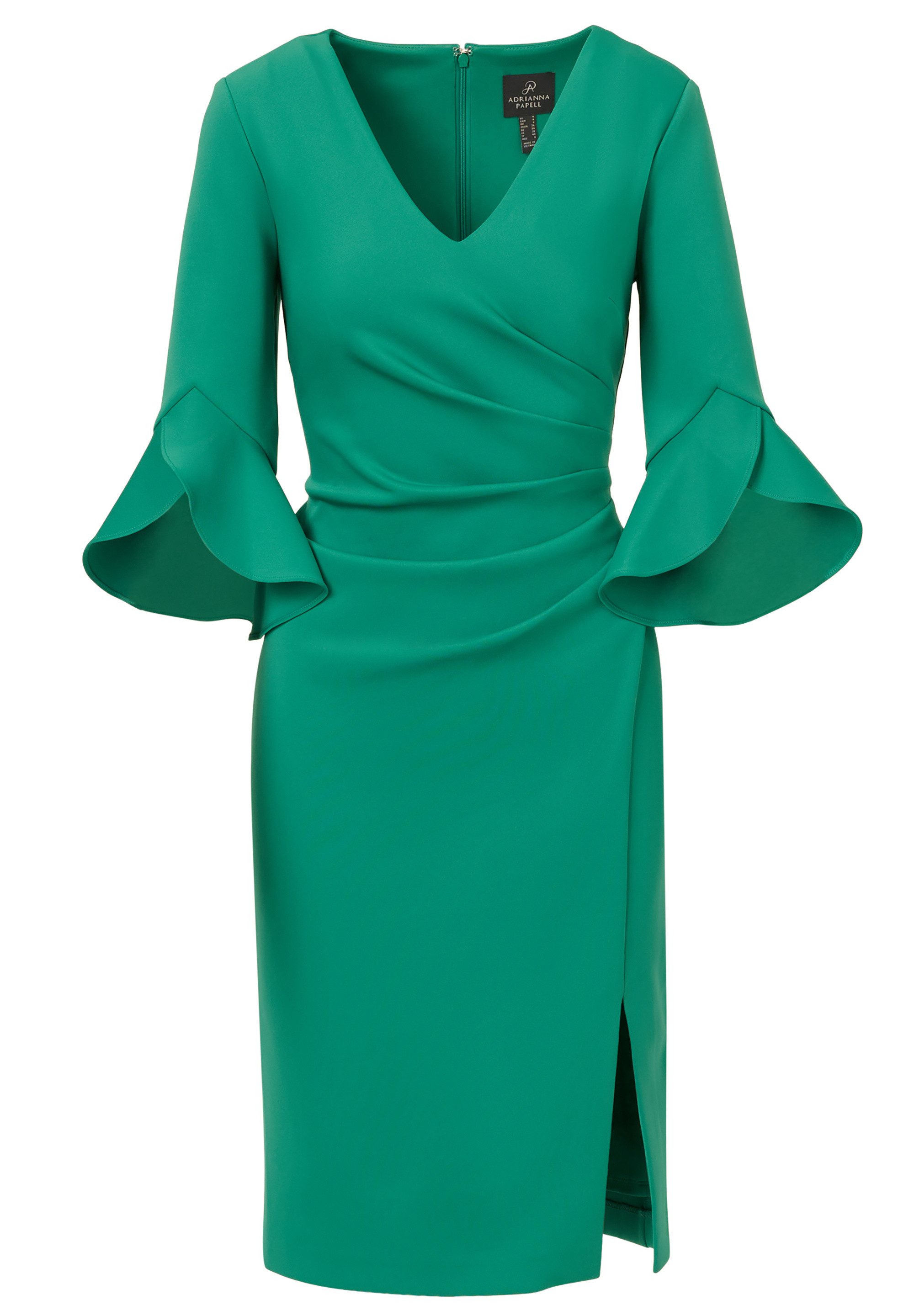 Adrianna Papell Cocktailkleid Scuba Faux Wrap günstig online kaufen