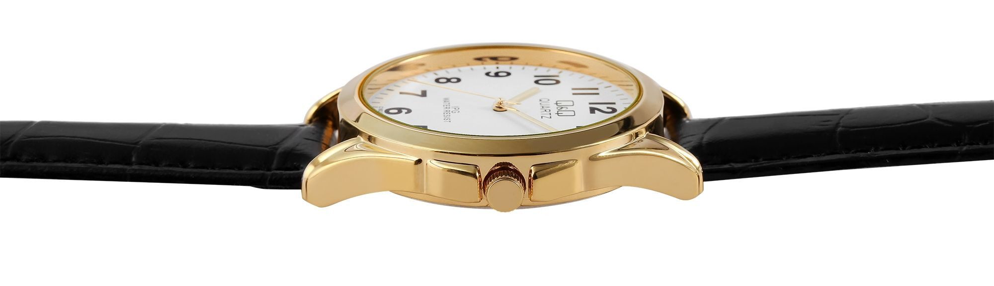 Q&Q Quarzuhr goldfarbig, 3 ATM