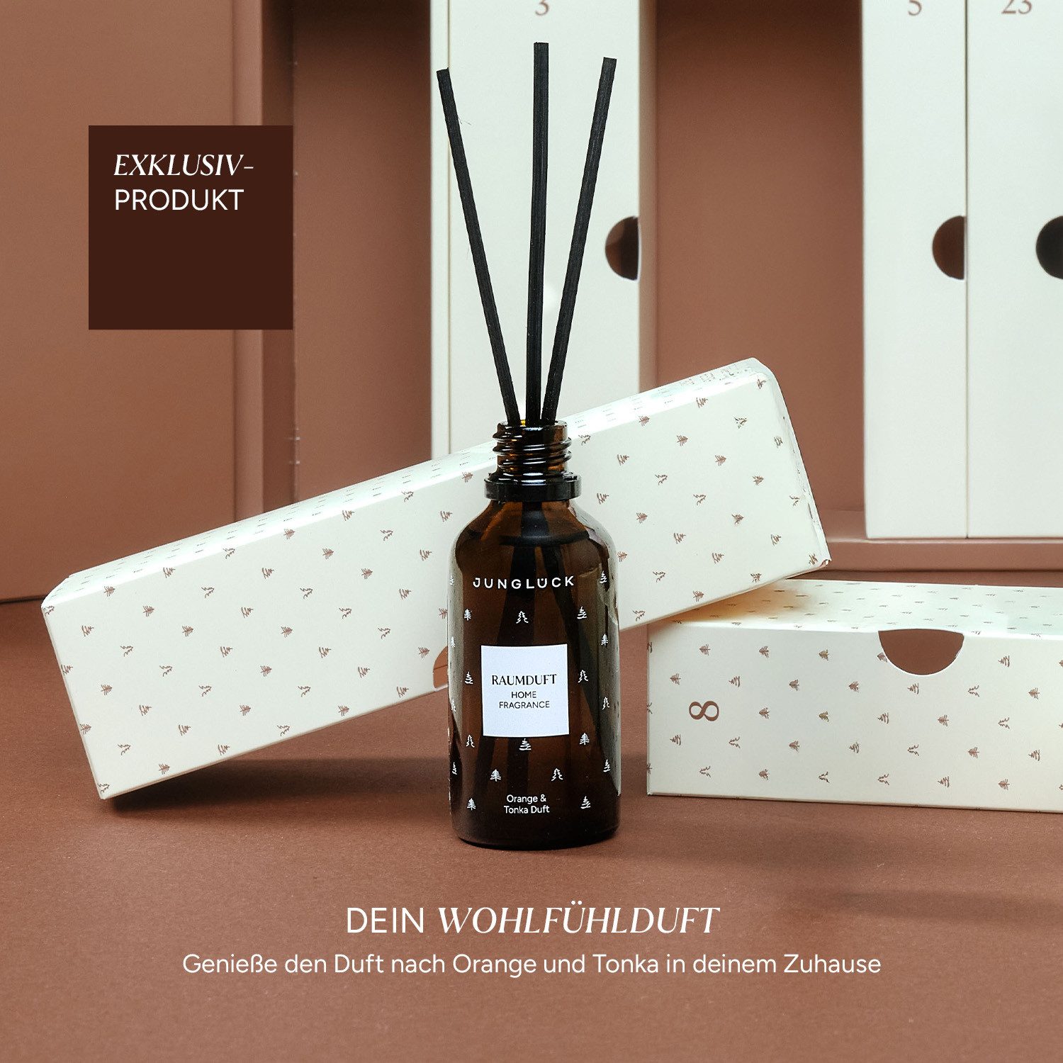 JUNGLÜCK Kosmetik-Adventskalender Premium Adventskalender 2025 (1-tlg), 24 Momente die nur dir gehören – Bild 5 von 5