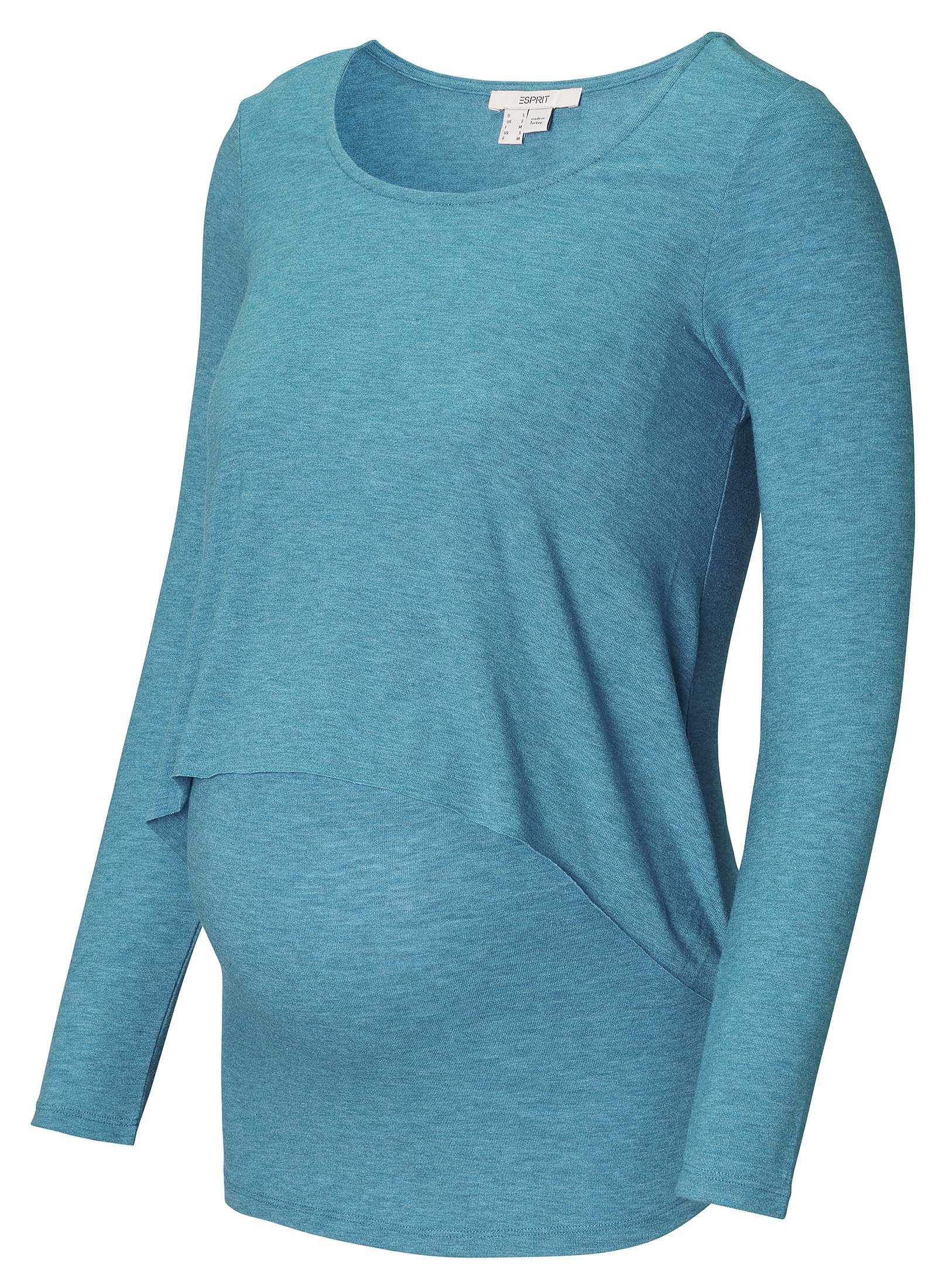ESPRIT maternity Stillshirt ESPRIT Blue (1-tlg) Coral maternity Still-Shirt