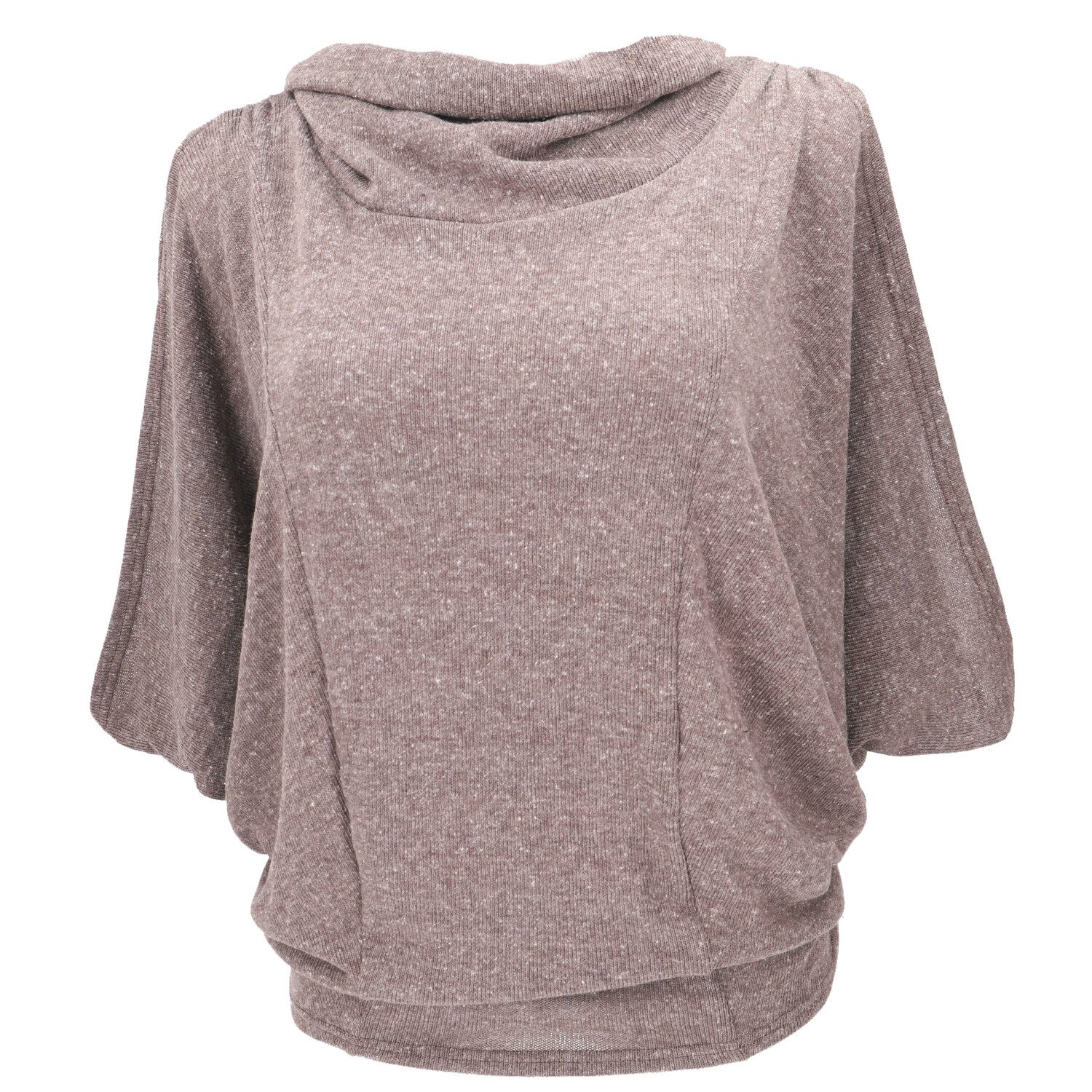 Guru-Shop Longsleeve Oversize Shirt, Rollkragen Strickshirt,.. günstig online kaufen