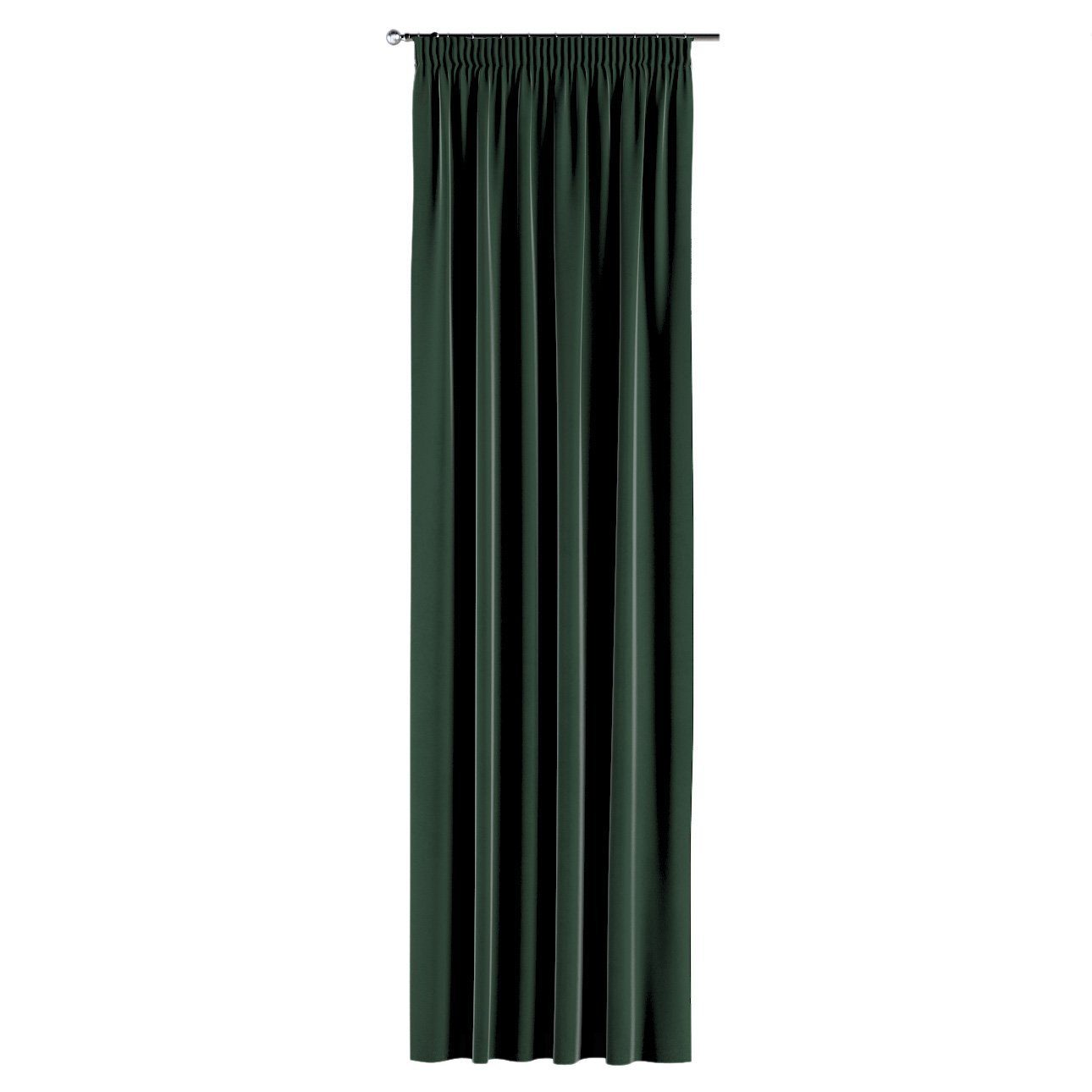 60 Kräuselband Vorhang mit Dekoria 100 x Vorhang cm, Crema, moosgrün