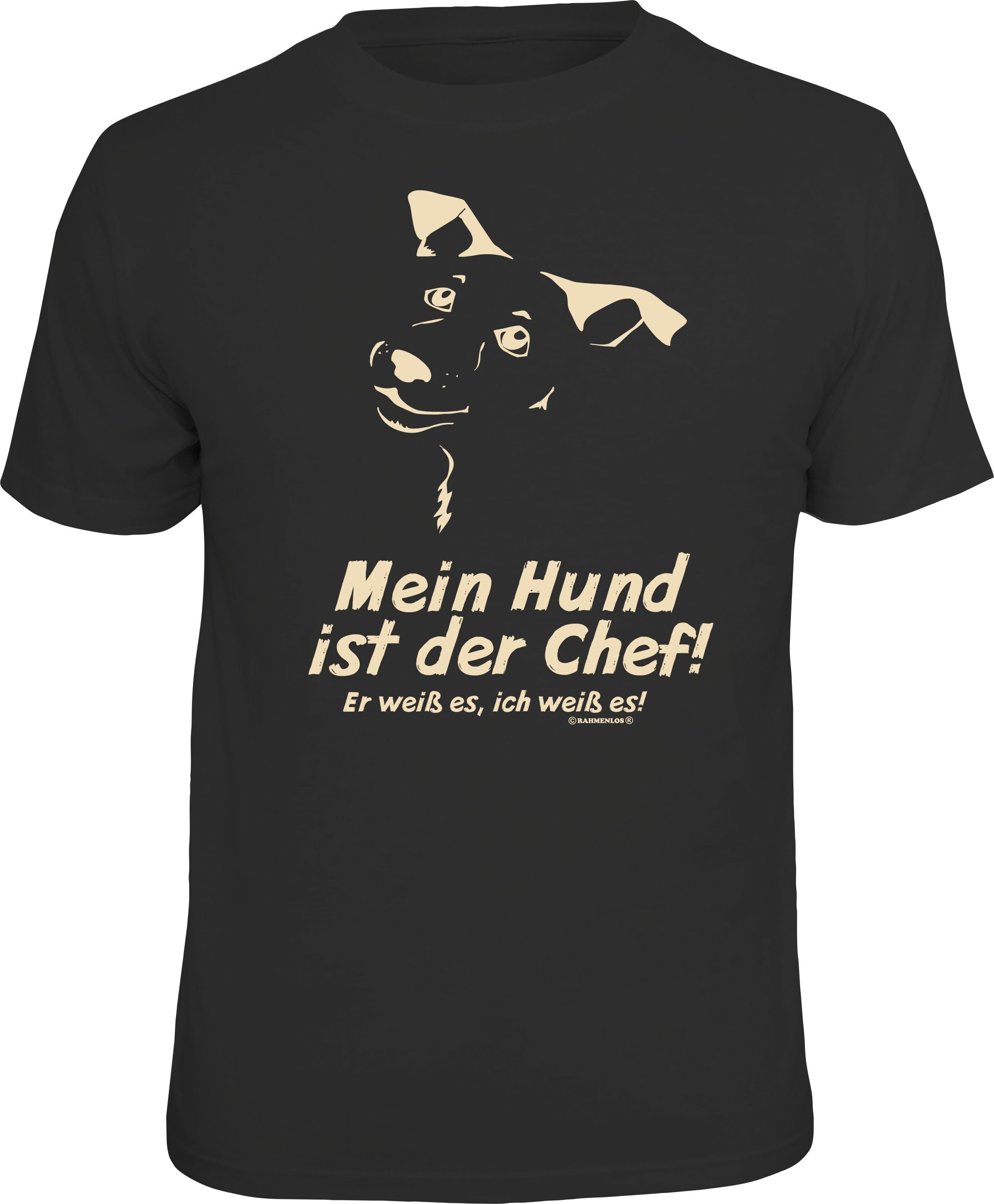 RAHMENLOS® T-Shirt für Hundebesitzer: Mein Hund günstig online kaufen