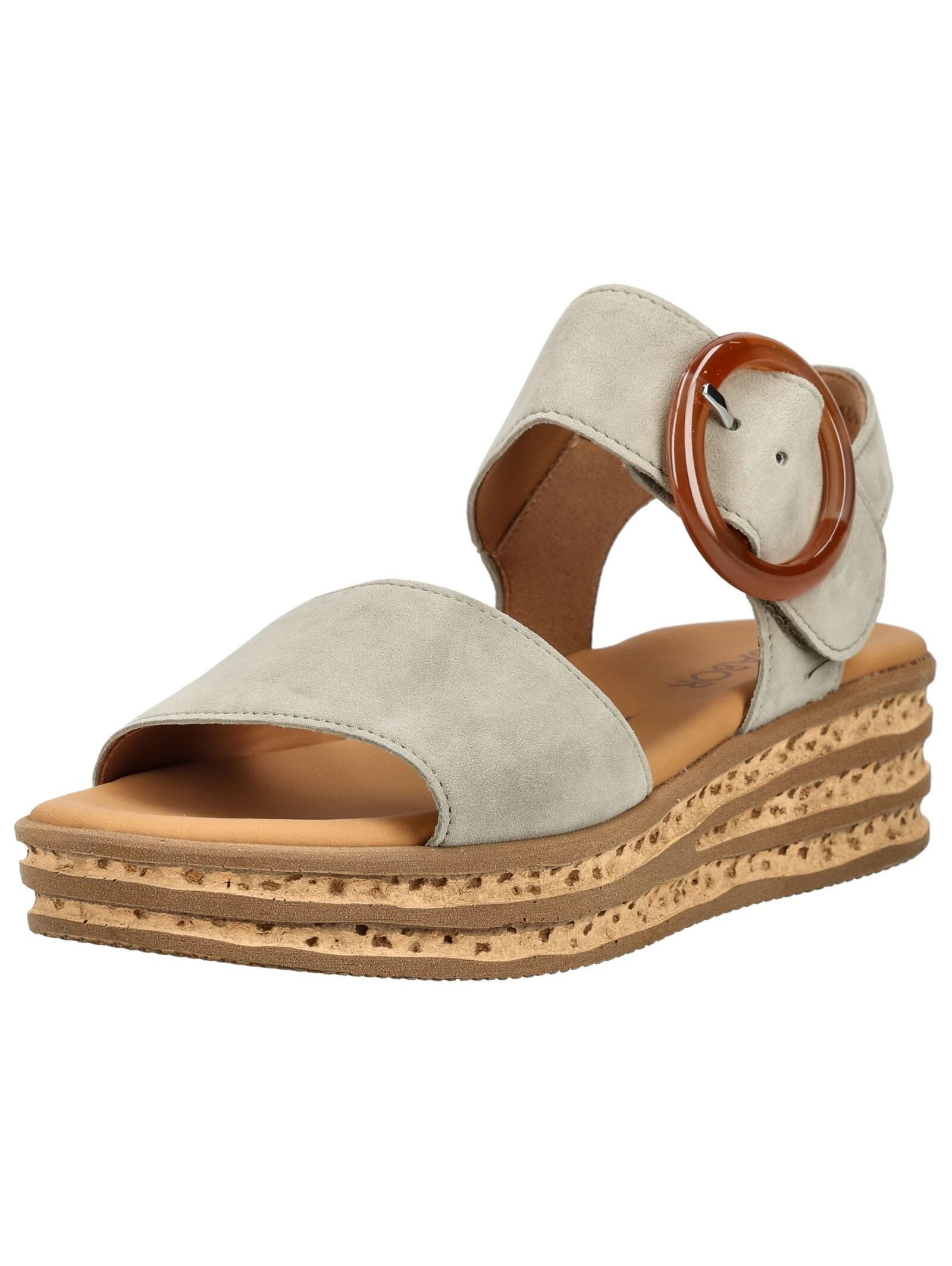 Gabor Gabor Sandalen Leder Keilsandalette