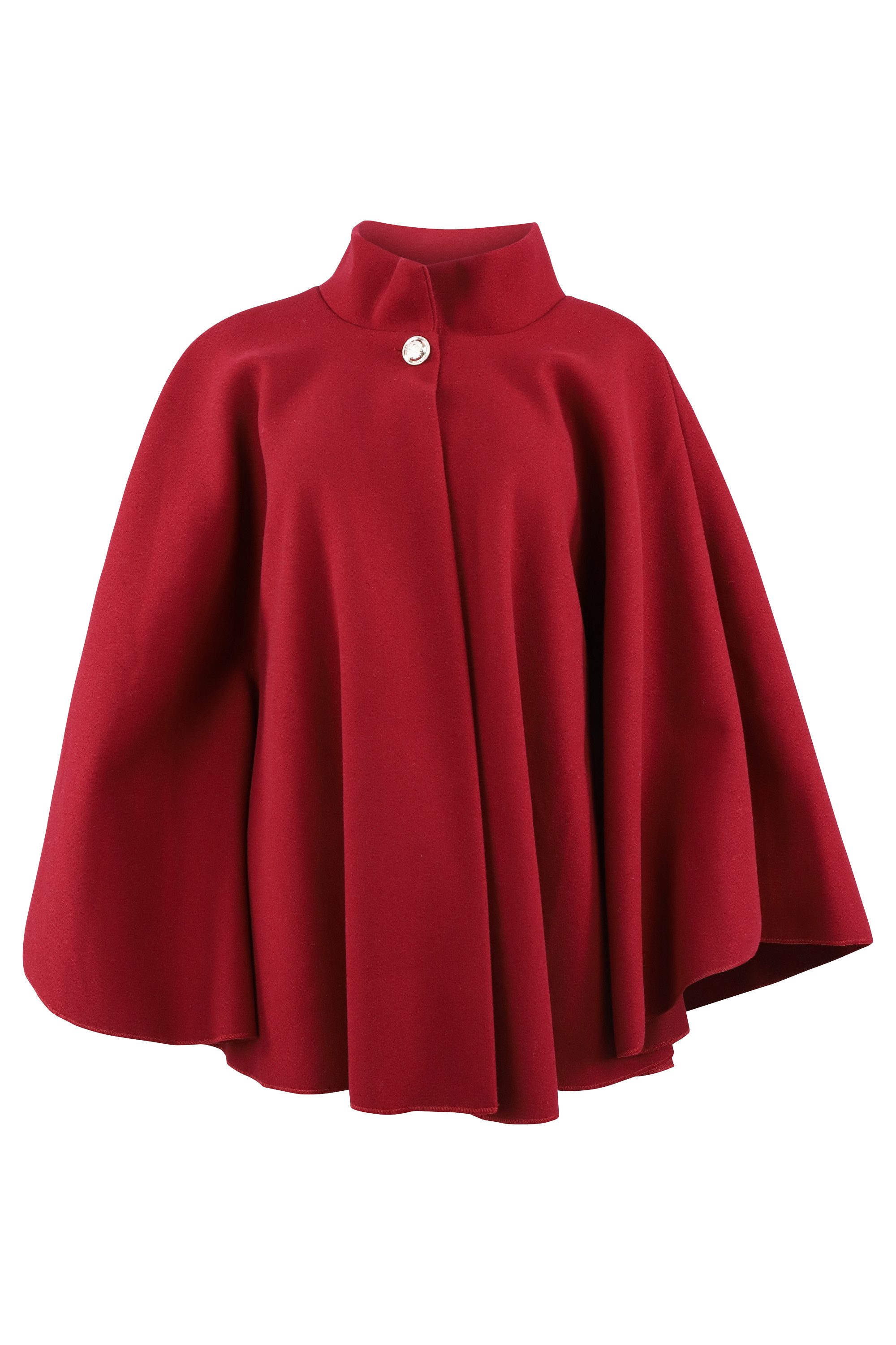 malito more than fashion Kurzmantel Cape mit Gürtel 4570 eleganter Cape-Poncho mit Gürtel Einheitsgröße
