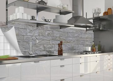 MySpotti Küchenrückwand fixy Timo, selbstklebende und flexible Küchenrückwand-Folie