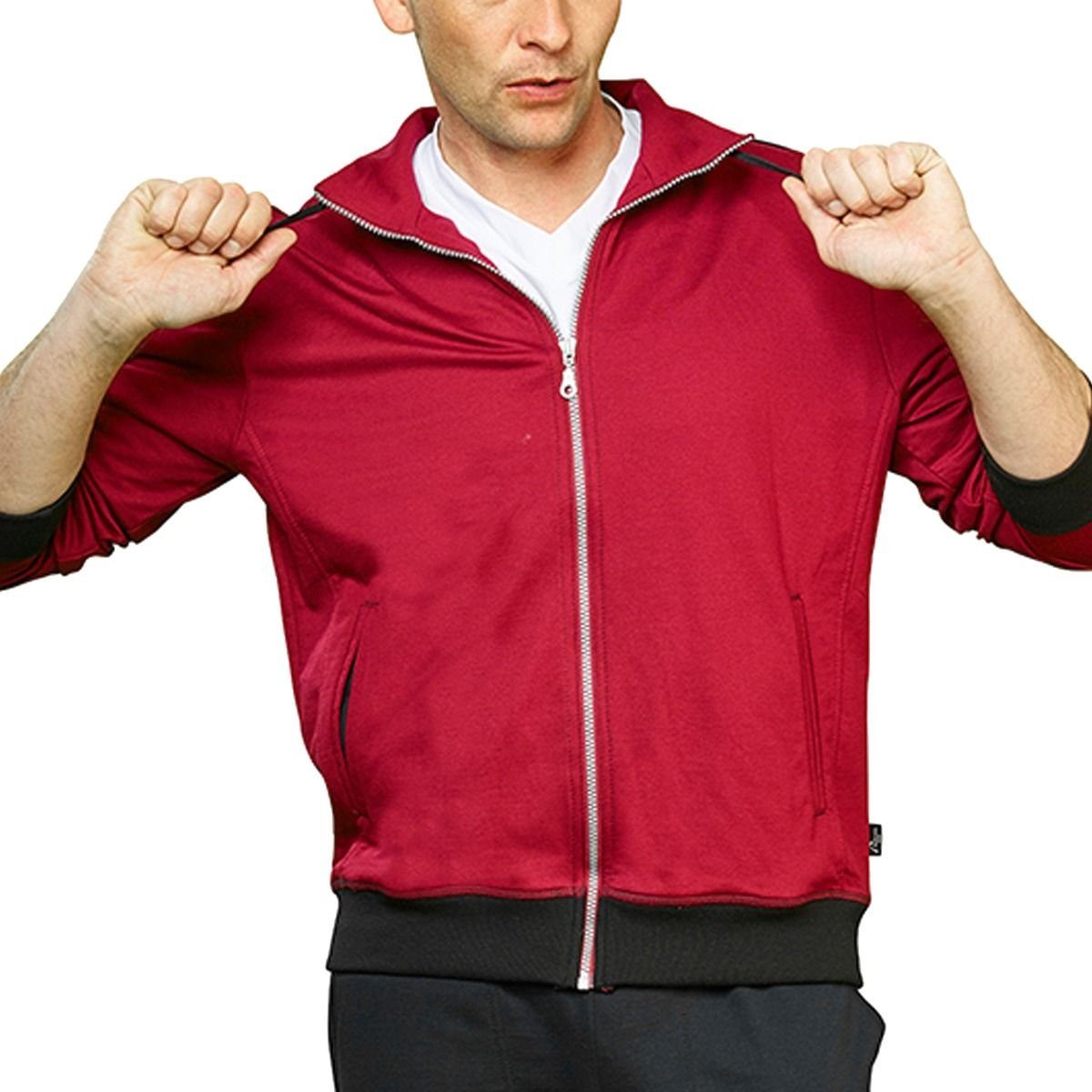 Authentic Klein Sweatjacke Herren Sport- und Freizeitjacke aus 100% Baumwolle