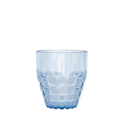 guzzini Becher Guzzini Trinkglas TIFFANY, blau-transparent, H ca. 9,5 cm, Acrylglas