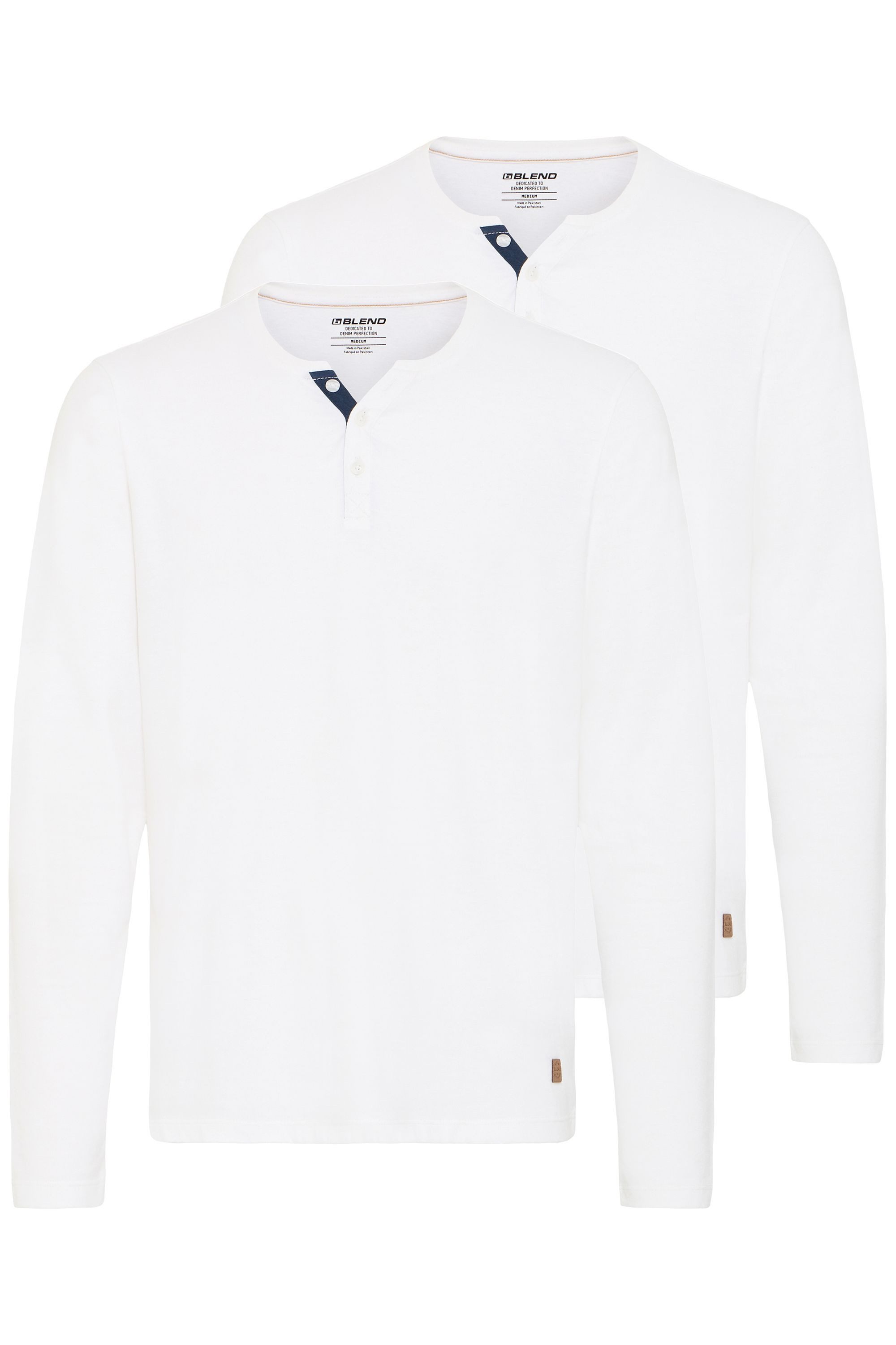 Blend Langarmshirt BHHollie Klassisches Grandad-Longsleeve günstig online kaufen