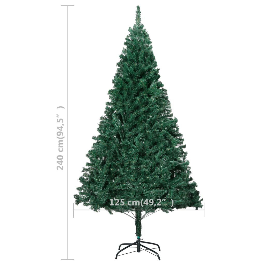 cm Grün mit PVC 240 Dicken Zweigen Weihnachtsbaum furnicato Künstlicher