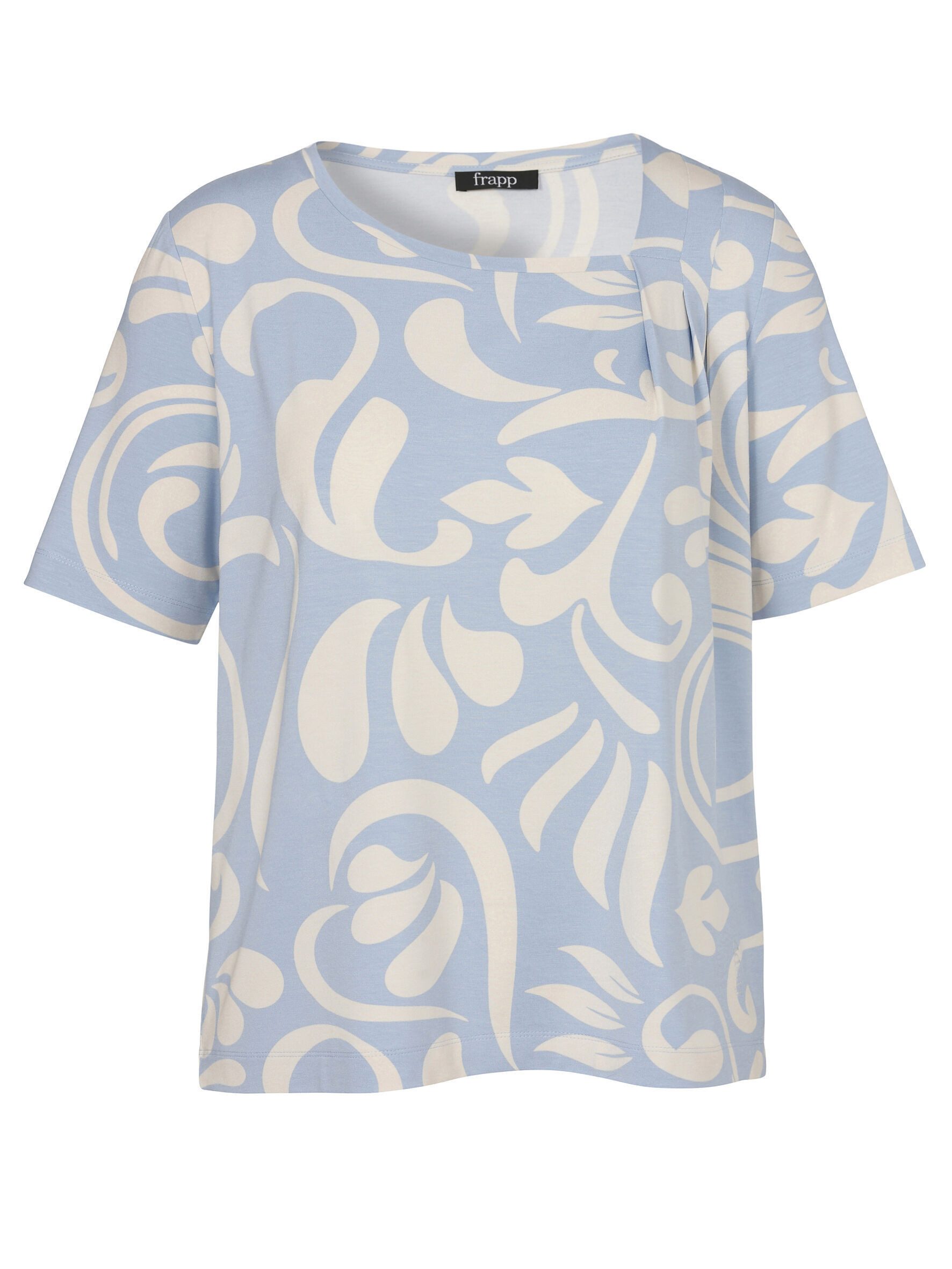 FRAPP Print-Shirt (1-tlg) Große Größen