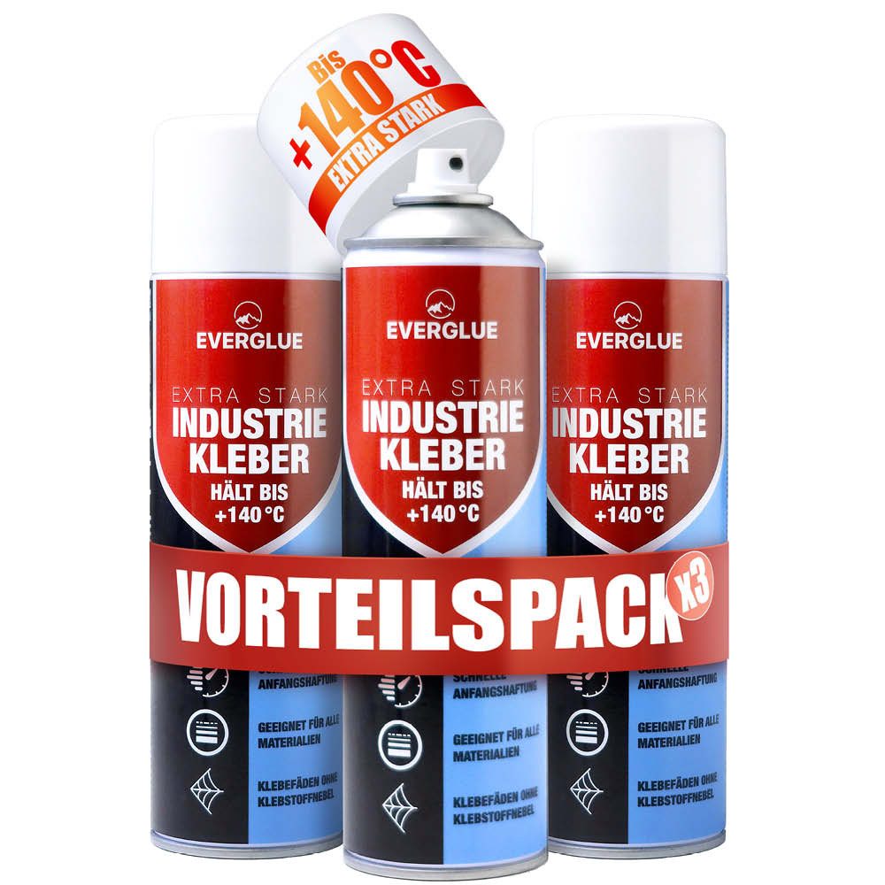 Everglue Sprühkleber 3x Everglue Industriekleber Extra günstig online kaufen