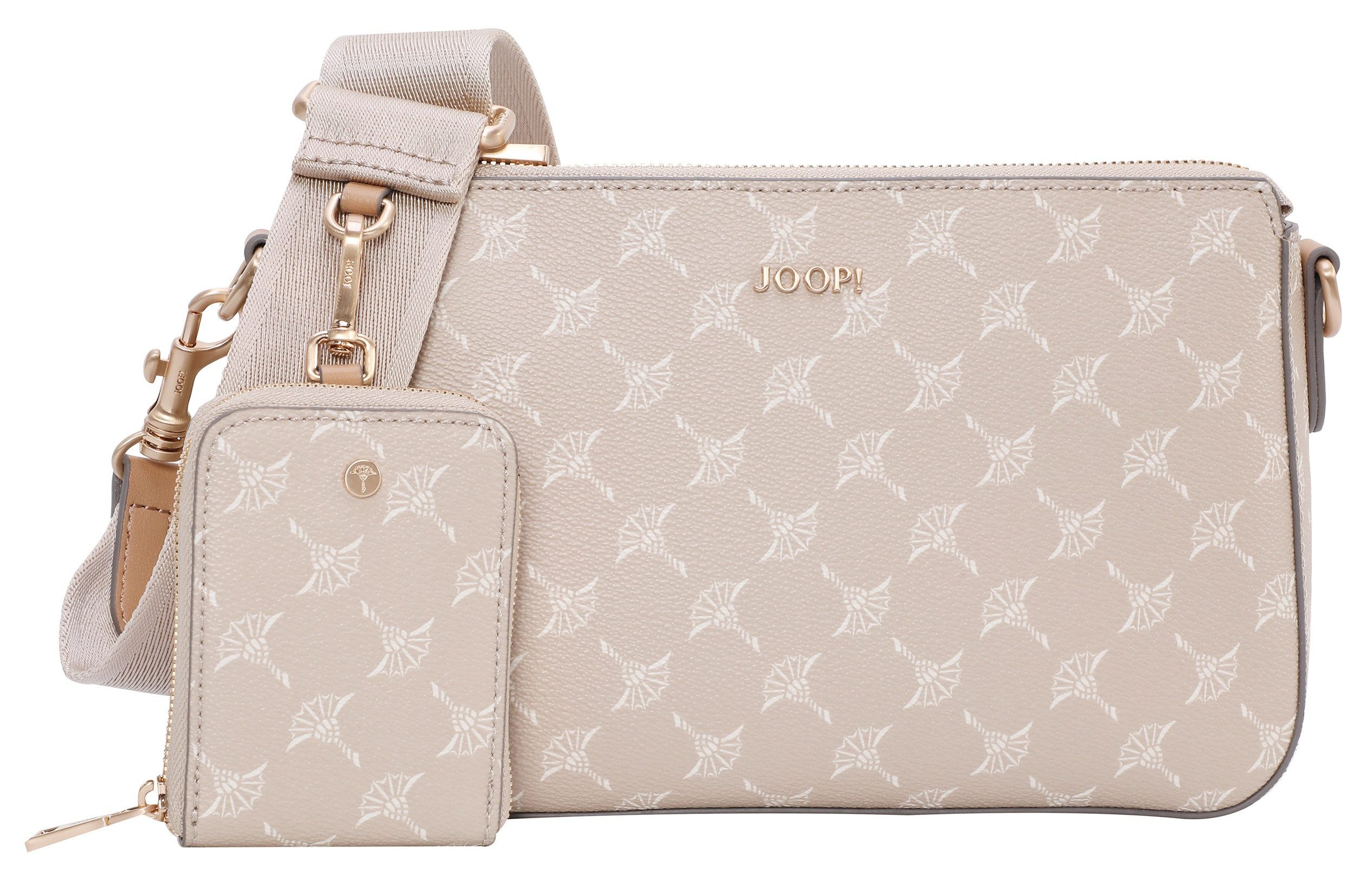 JOOP! Umhängetasche cortina 1.0 jasmina shoulderbag shz, Handtasche Damen Tasche Damen Schultertasche