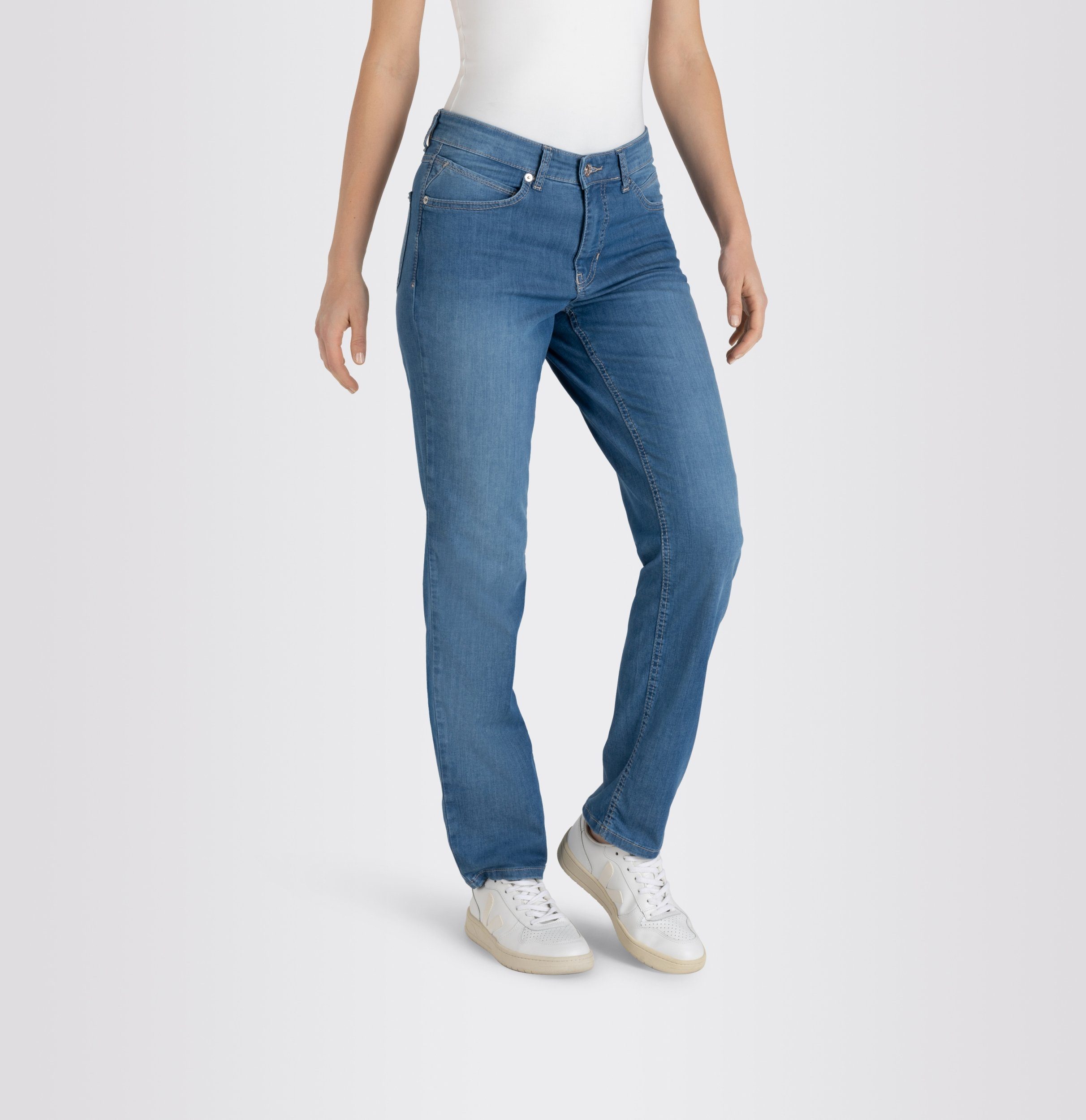 5-Pocket-Jeans denim - MAC summer Super JEANS soft MELANIE,