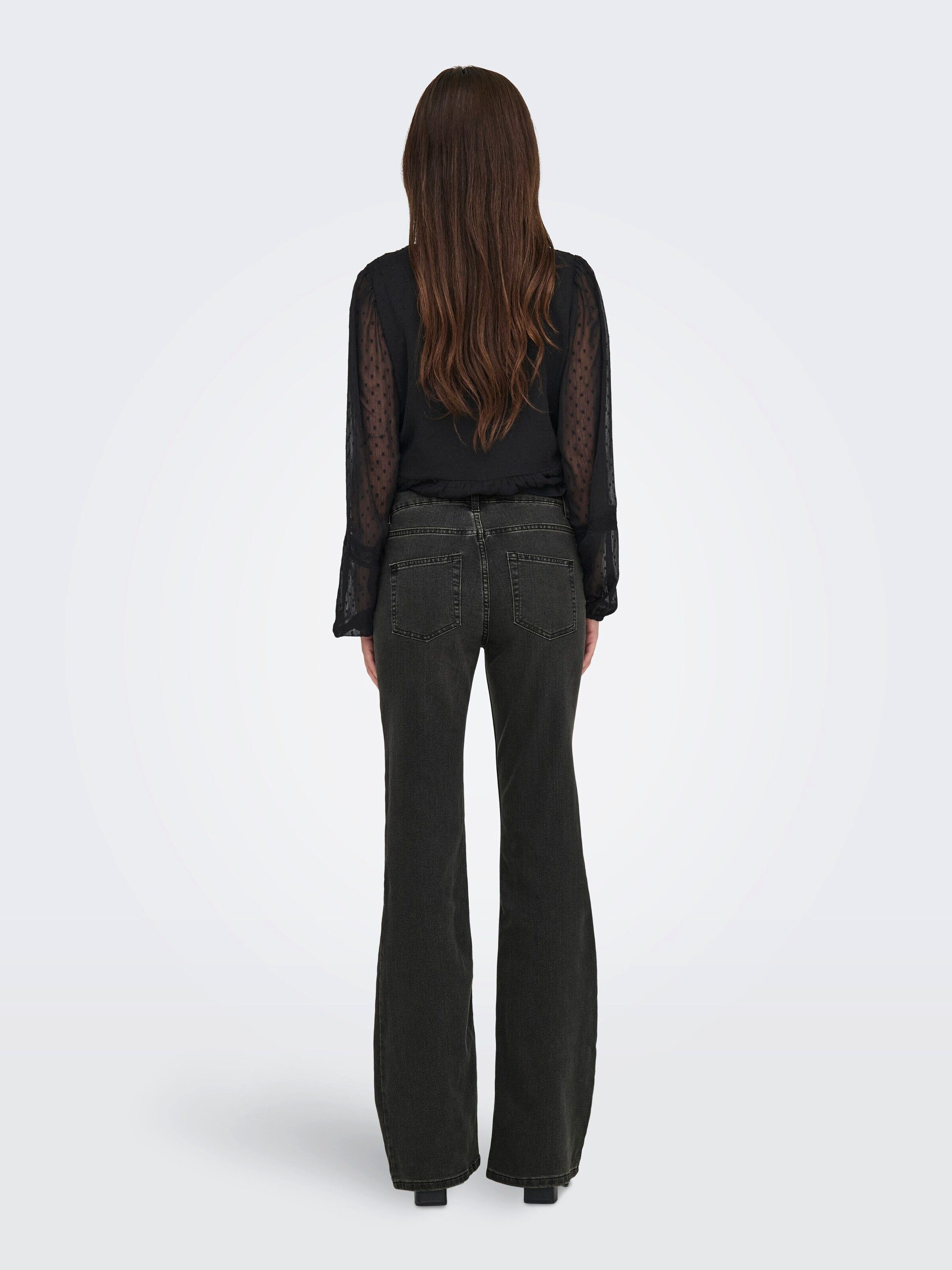 ONLY Schlagjeans ONLHUSH (1-tlg) Plain/ohne Details günstig online kaufen