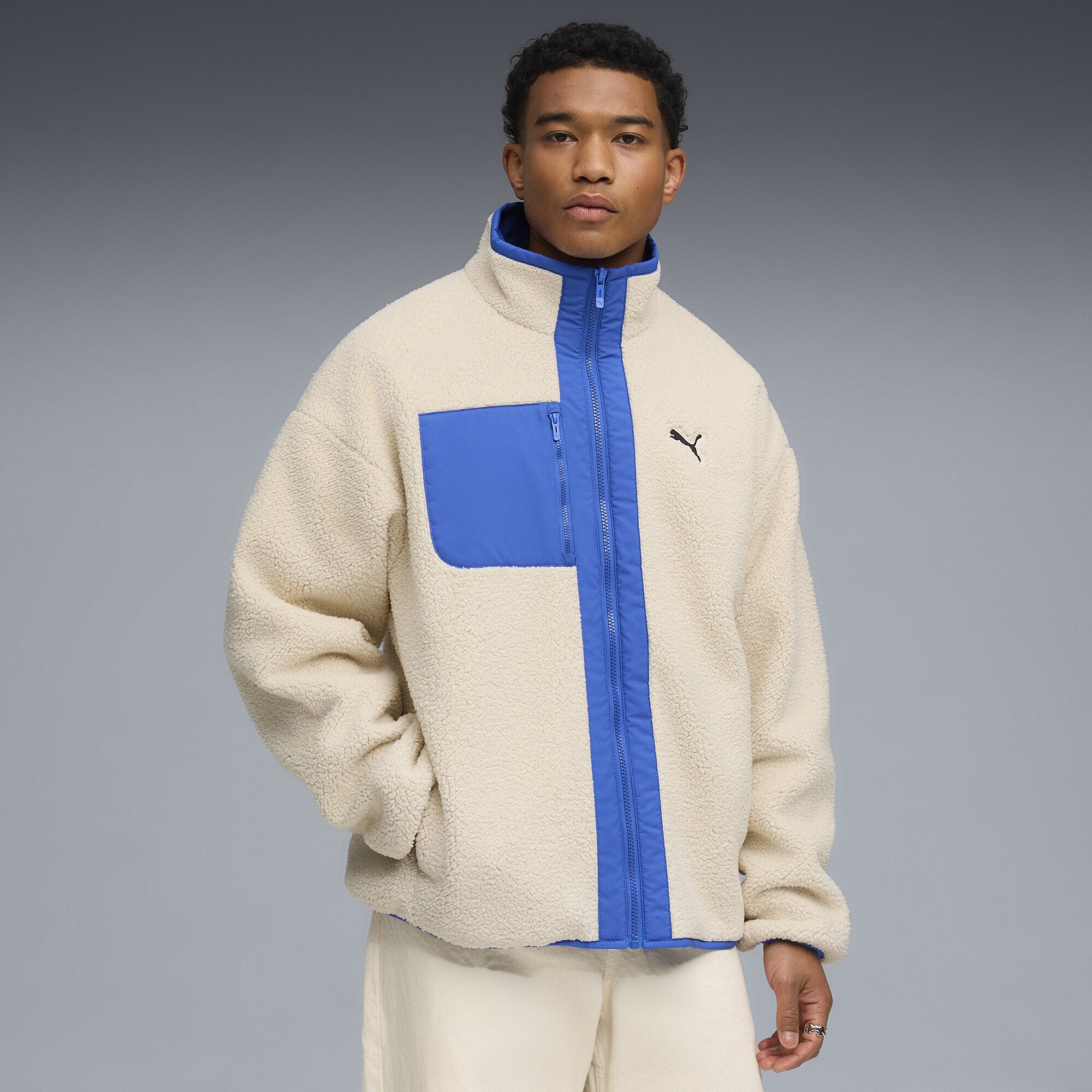 PUMA Winterjacke Hybrid Sherpa Wendbare Jacke günstig online kaufen