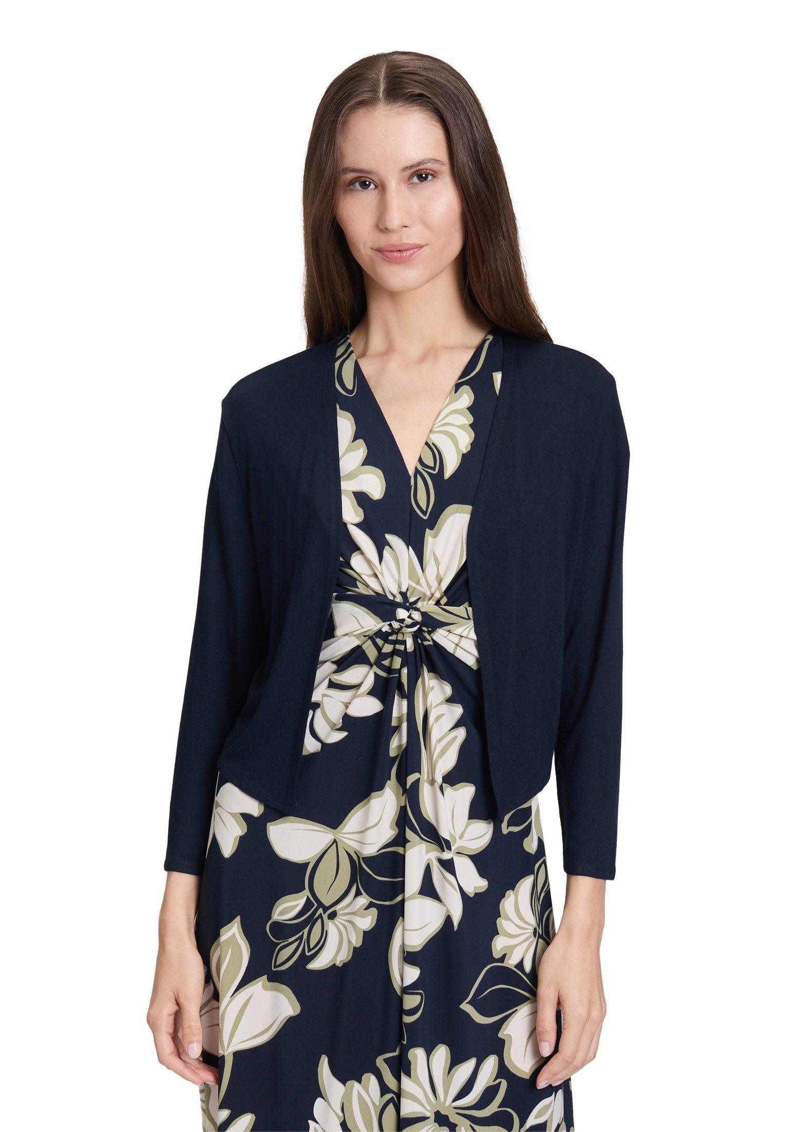 Betty Barclay Shirtjacke "Betty Barclay Damen Bolero-Jacke mit 3/4 Arm", (1 günstig online kaufen