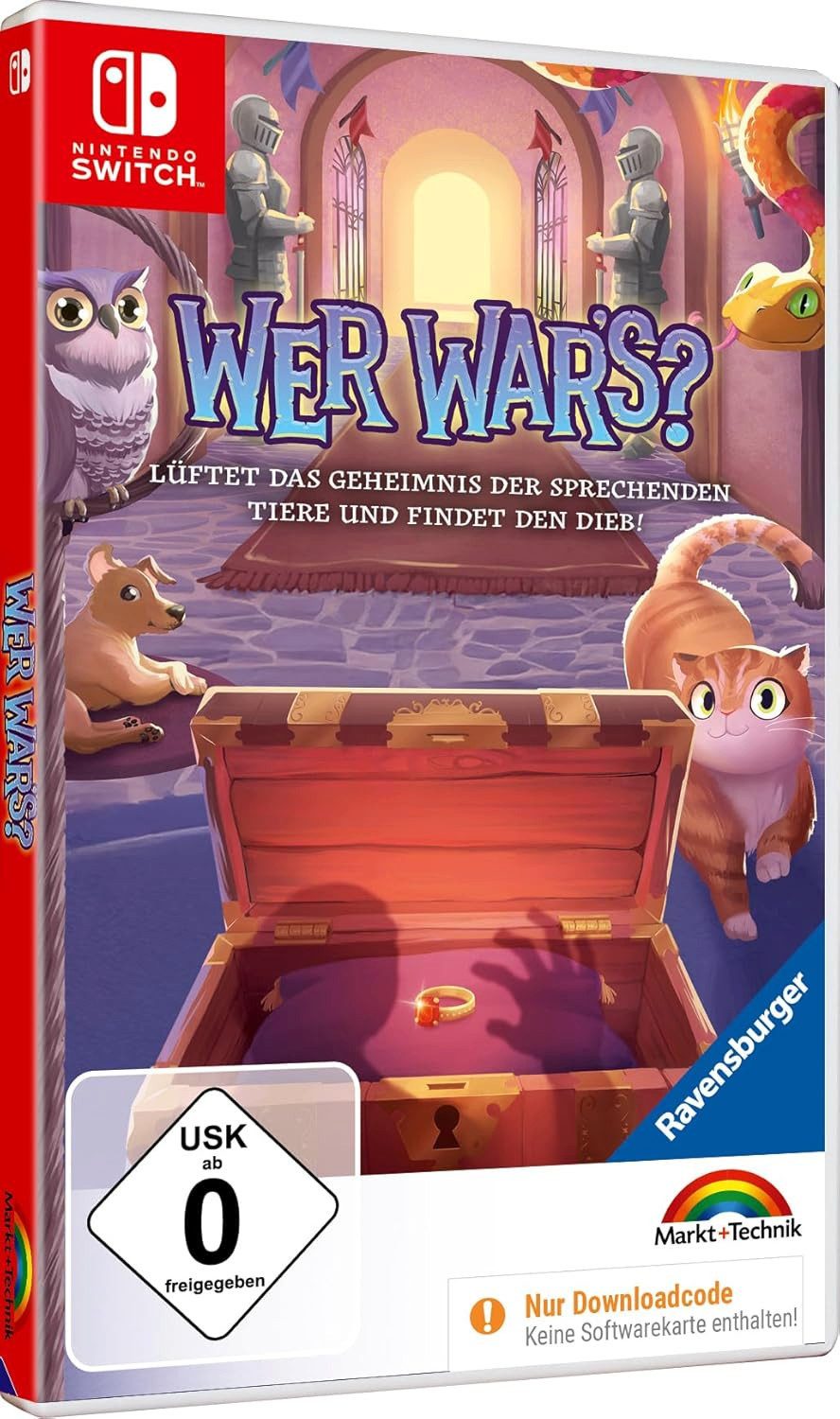 Wer Wars? - Lüftet das Geheimnis der sprechenden Tiere und findet den (Code in a Box), Nintendo Switch