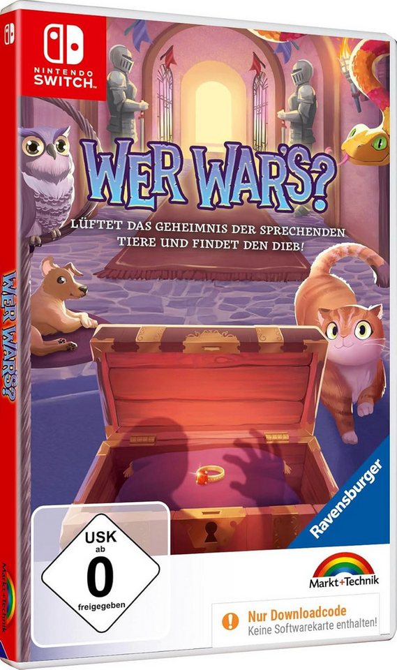 Wer Wars? - Lüftet das Geheimnis der sprechenden Tiere und findet den (Code in a Box), Nintendo Switch