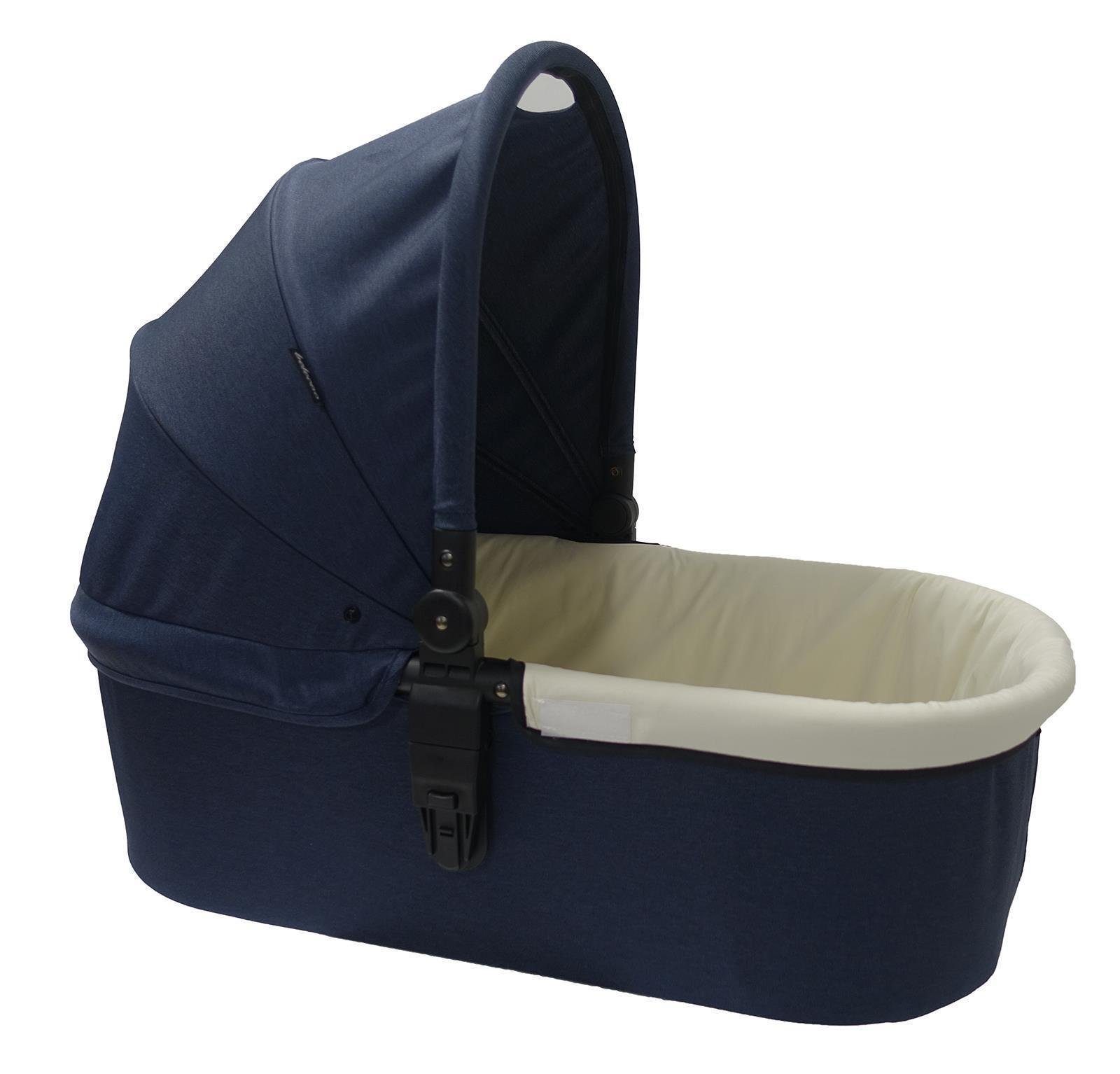 Pixini Kinderwagenaufsatz Pixini Tragewanne blau für Kalani