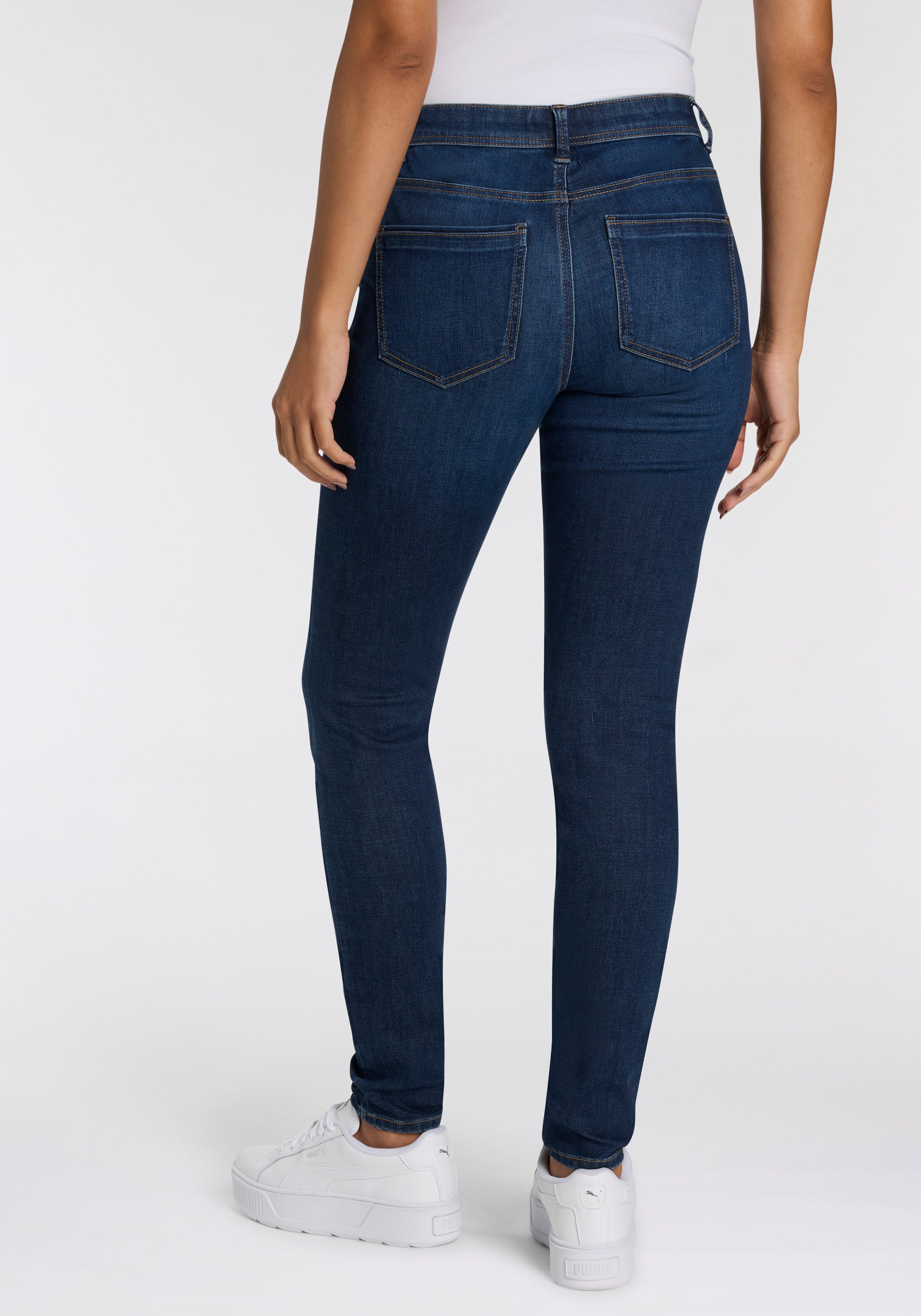 ONLY Skinny-fit-Jeans ONLWOW – Skinny-Jeans mit Stretch für schlanke Silhouette Denim, skinny fit, destroyed Effekte