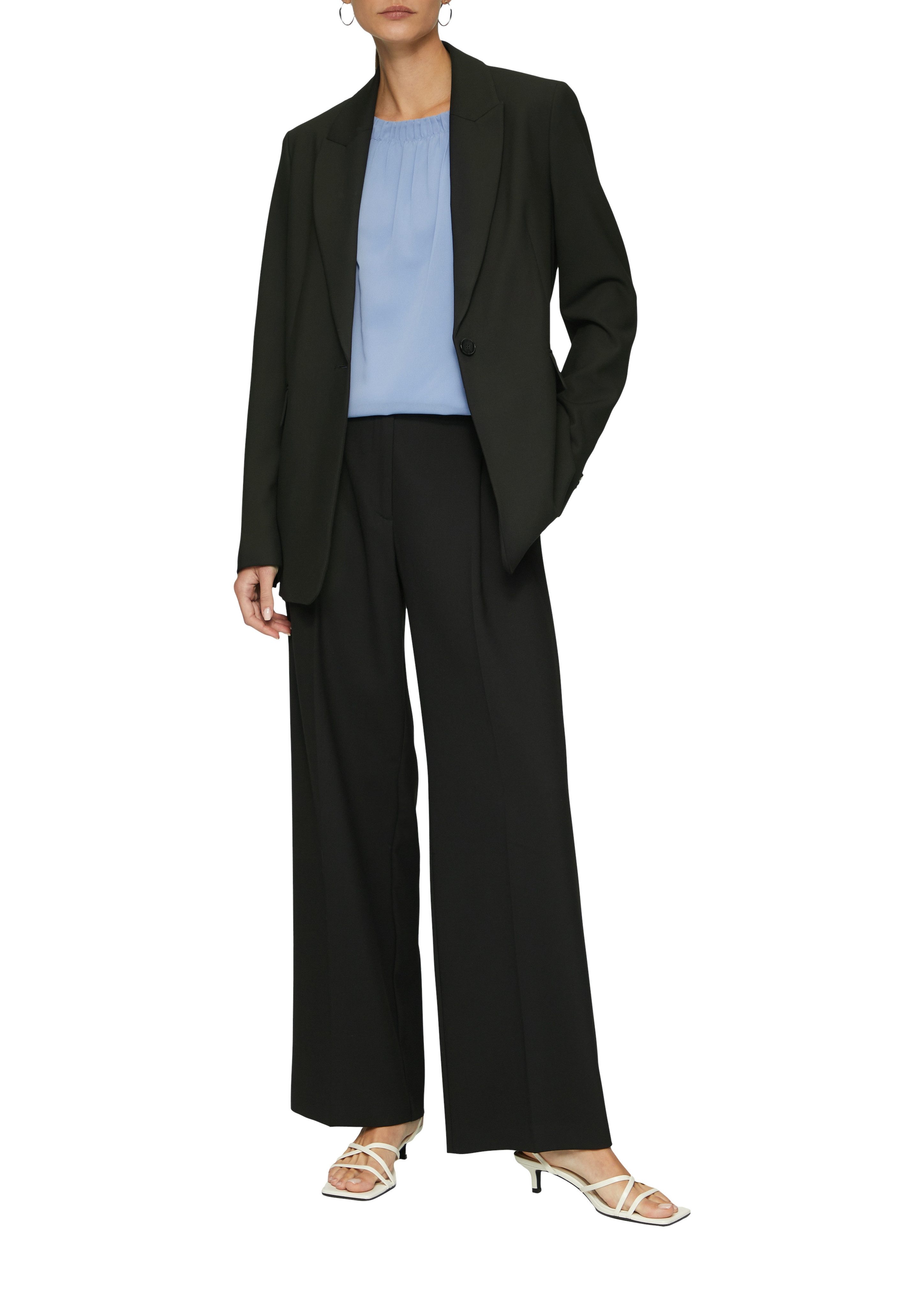 s.Oliver BLACK LABEL Longblazer im eleganten Look günstig online kaufen