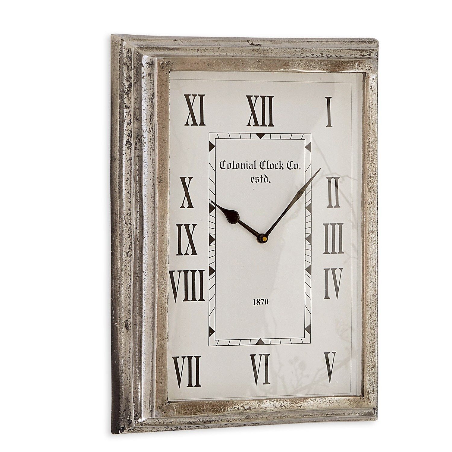 Mirabeau Wanduhr Uhr Roman antiksilber