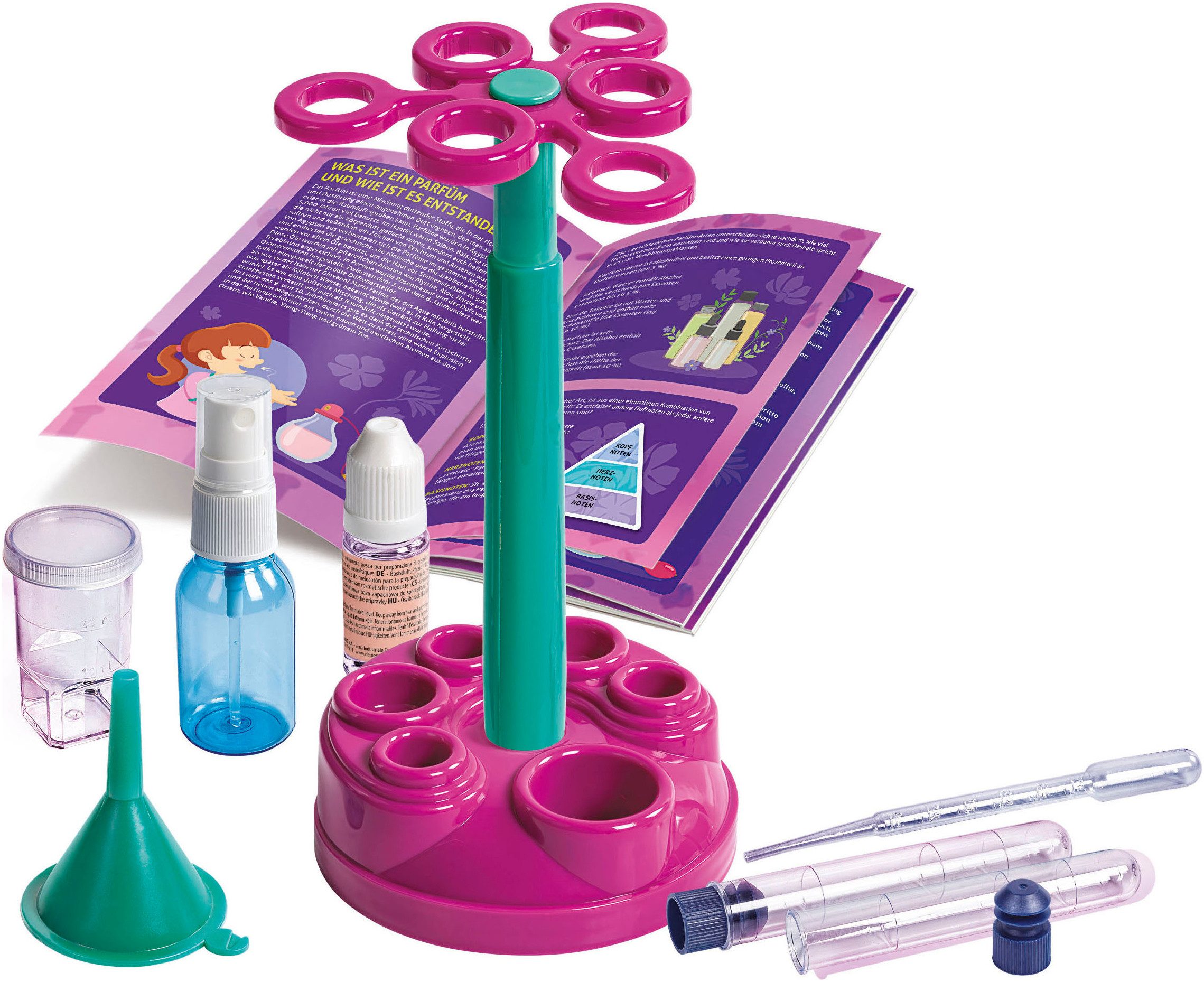 Clementoni® Kreativset Galileo Lab, Parfüm-Labor Mini-Set