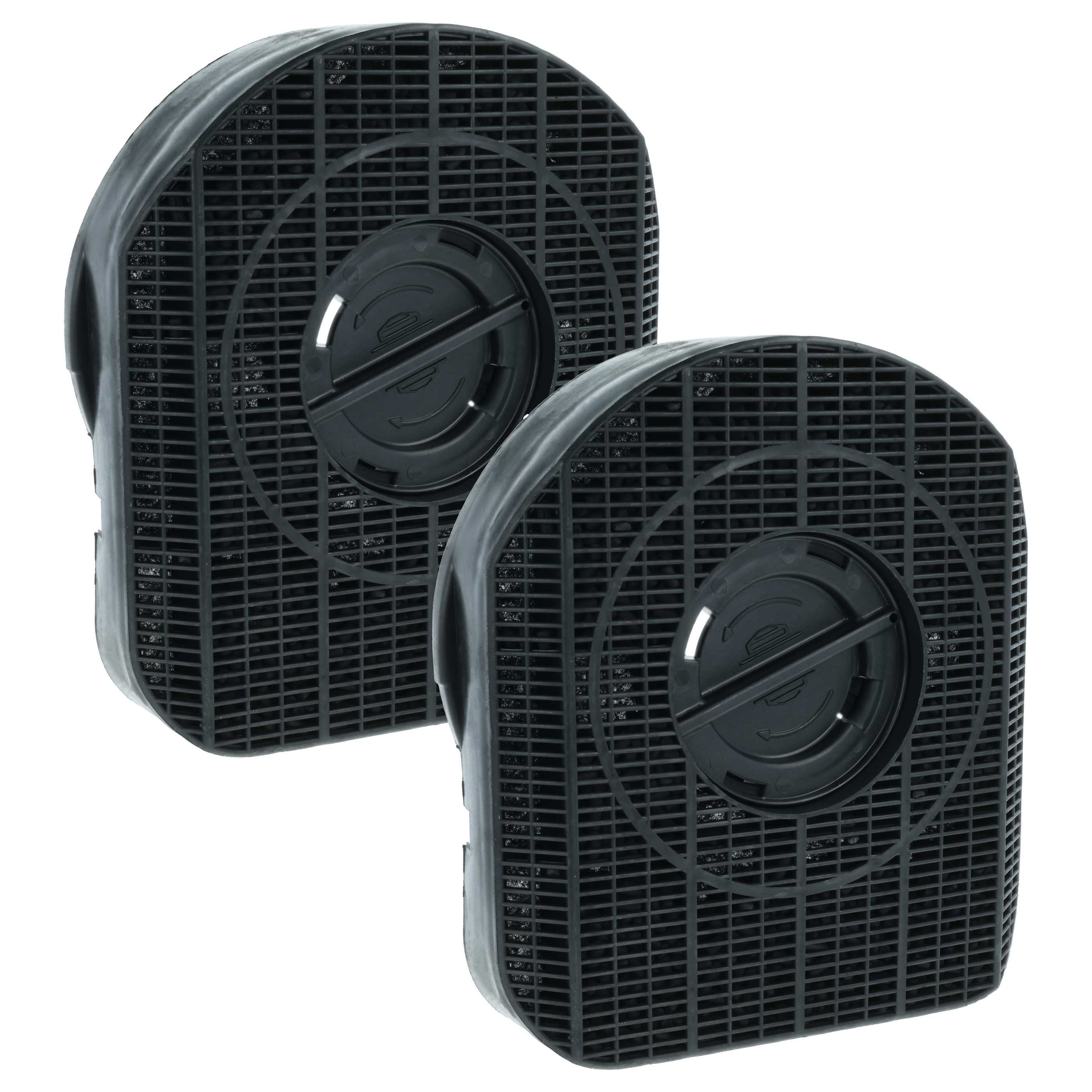 vhbw Aktivkohlefilter Ersatz für Indesit C00307663, C00090710, 484000008577, 481281718522, Zubehör für Electrolux / Whirlpool / AEG / Bosch / Indesit / Airforce Electrolux 902980060, 4055060075, 4055155156, 4055167367, 9029793651, 9029800605, 50247015006, 50247133007, 50248063005, 50264550000, 50264551008, 50271649001, 50288417004, 50290648000, E3CFE200, MCFE14, Type 200, Whirlpool CHF200/1, DKF42, Type 200, 481281718522, AEG E3CFE200, Type 200, Bosch 00434927, 00488747, 00497674, MCFE14, Indesit C00090710, C00307663, C00380118, CHF200/1, DKF42, Mod. 200, 481248048154, 481281718522, 484000008577, Airforce AFCONFFCA14, AFFCA, AIRFC51, 708075