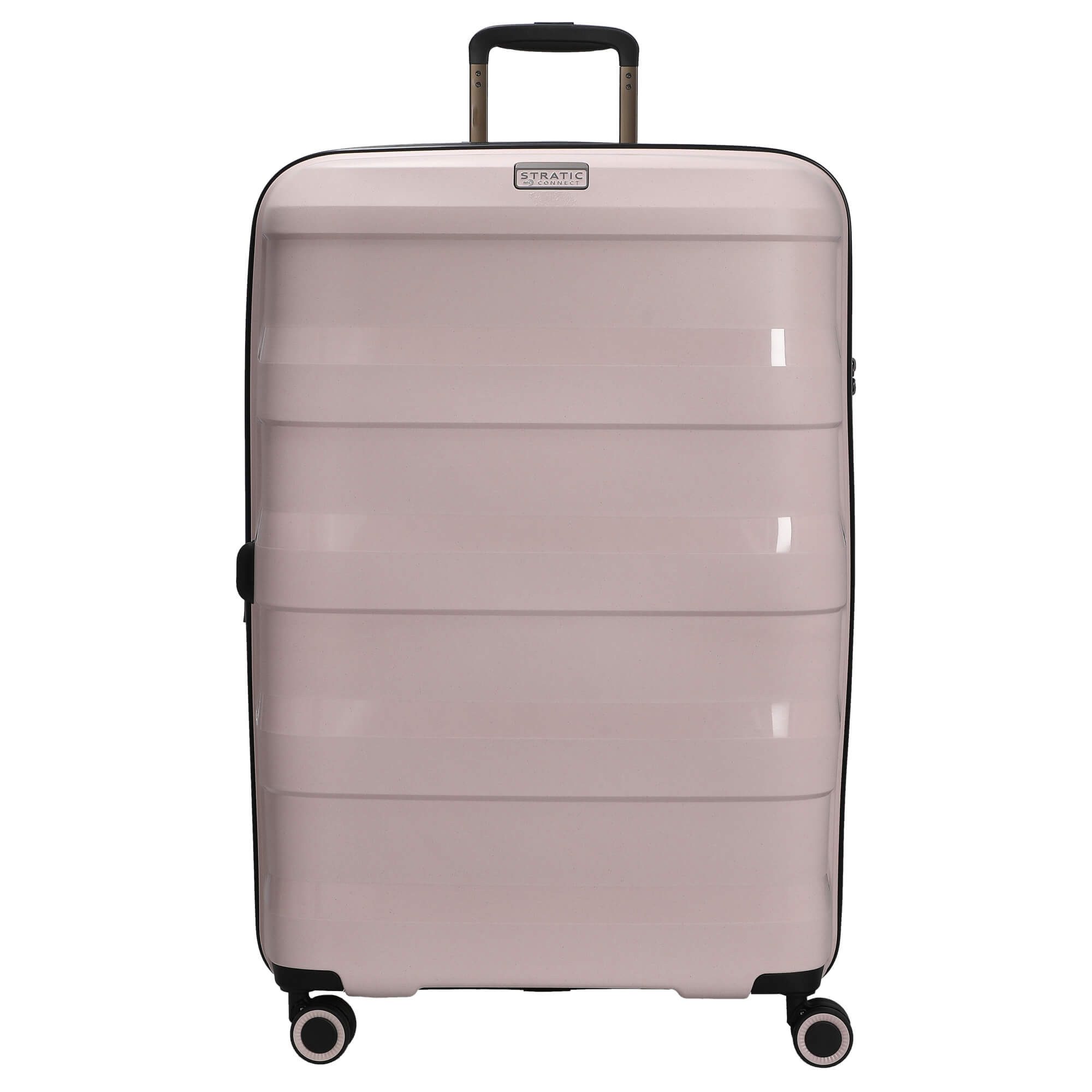 Stratic Чемоданы Straw+ - 4-Rollen-Trolley 76 cm L erw. (rose), 4 Rollen Rollen