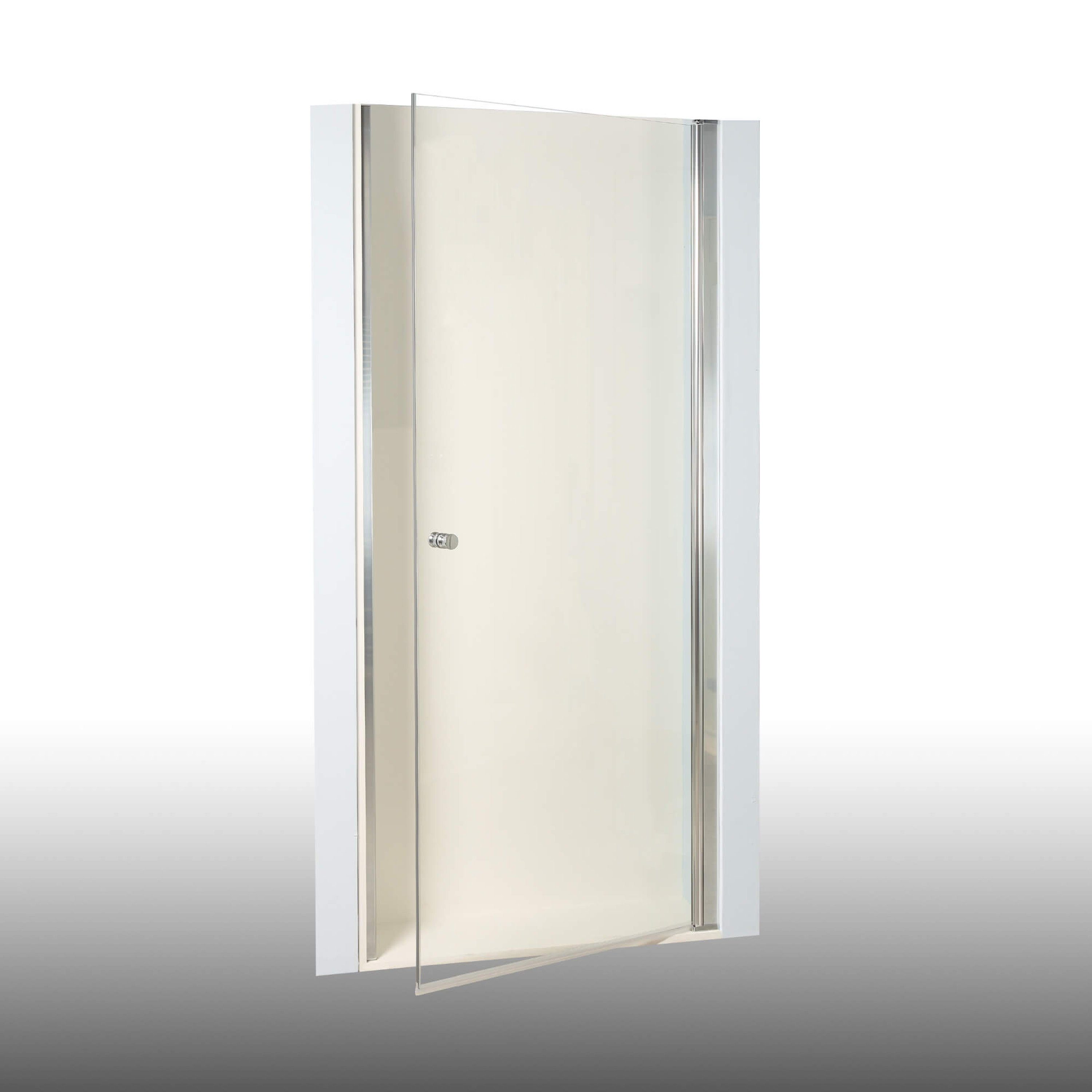 Dusbad Dusch-Drehtür Dusche Dusbad Vital 2 Pendeltür für Nische, ESG-Glas