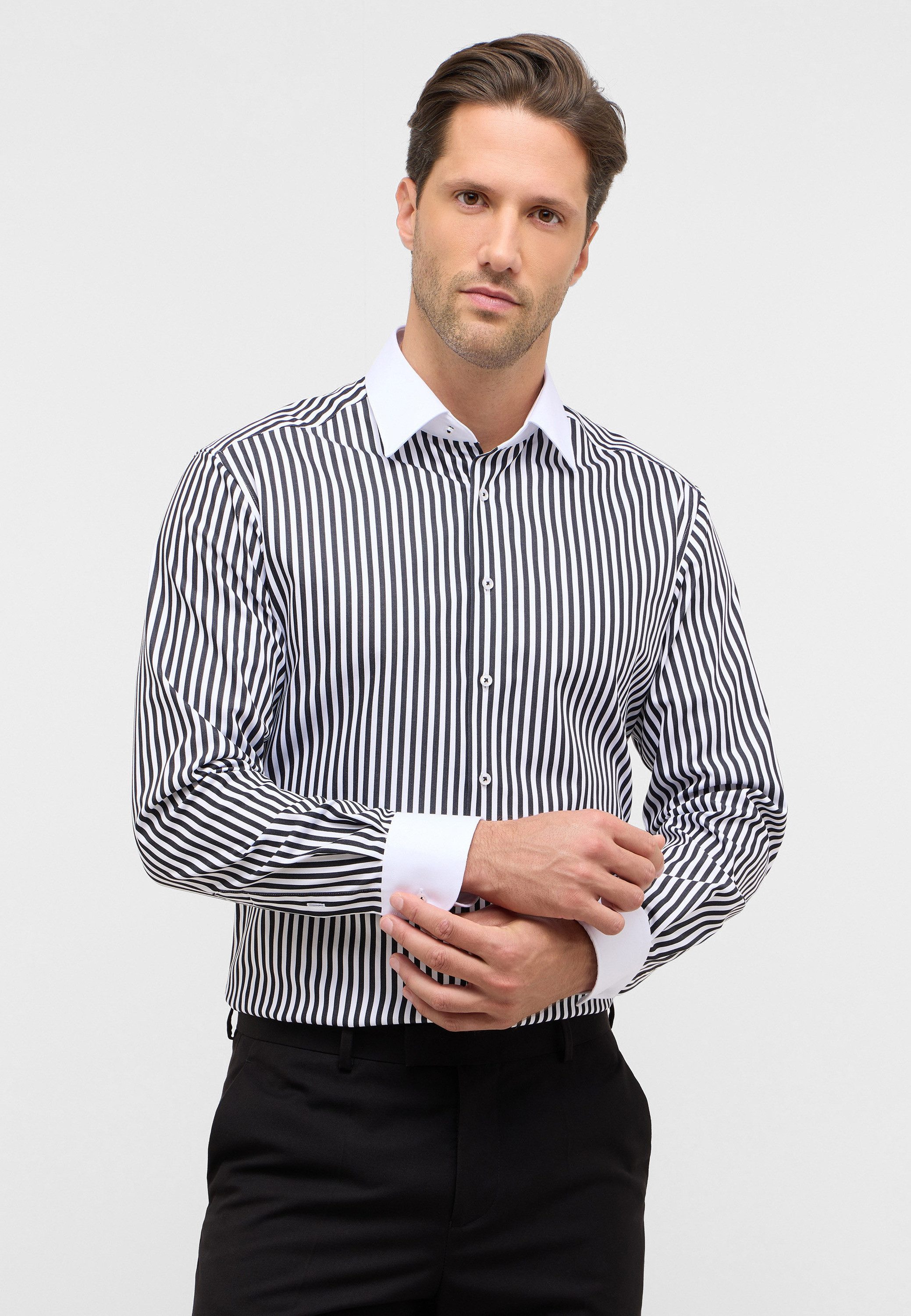 Eterna Langarmhemd MODERN FIT NON IRON (bügelfrei) günstig online kaufen