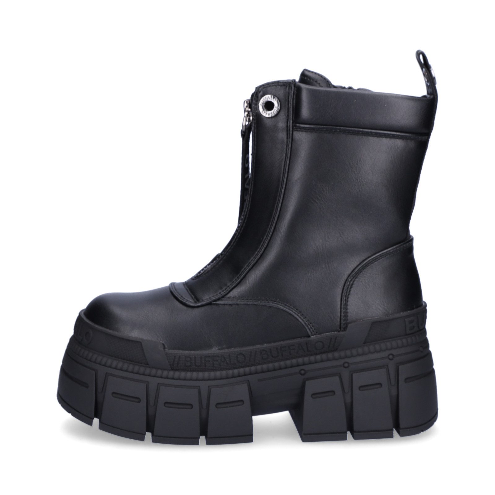 Buffalo Buffalo Damen Boot Gospher Zip Boot schwarz Ankleboots günstig online kaufen