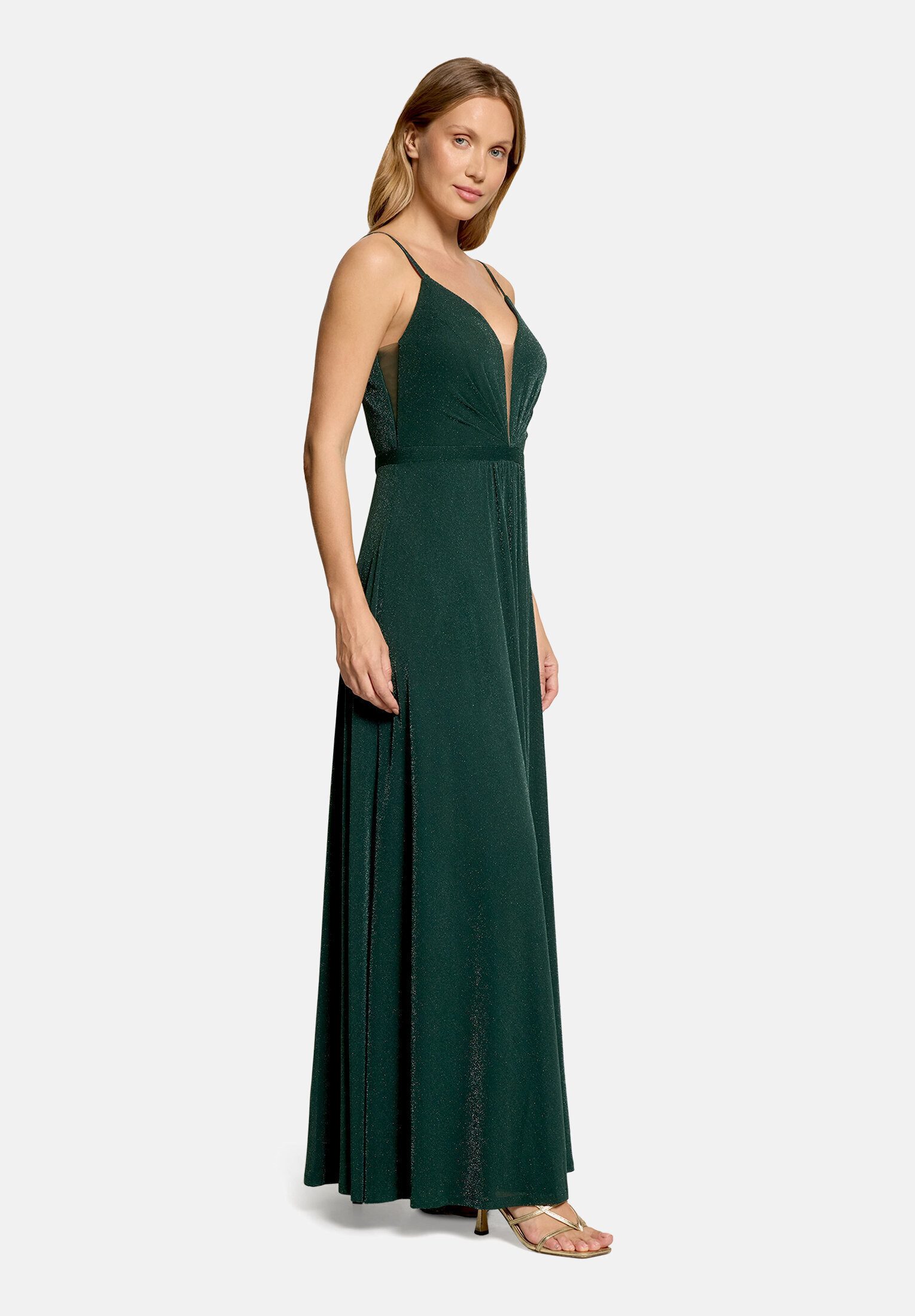 Vera Mont Abendkleid Damen mit Lurexfaden