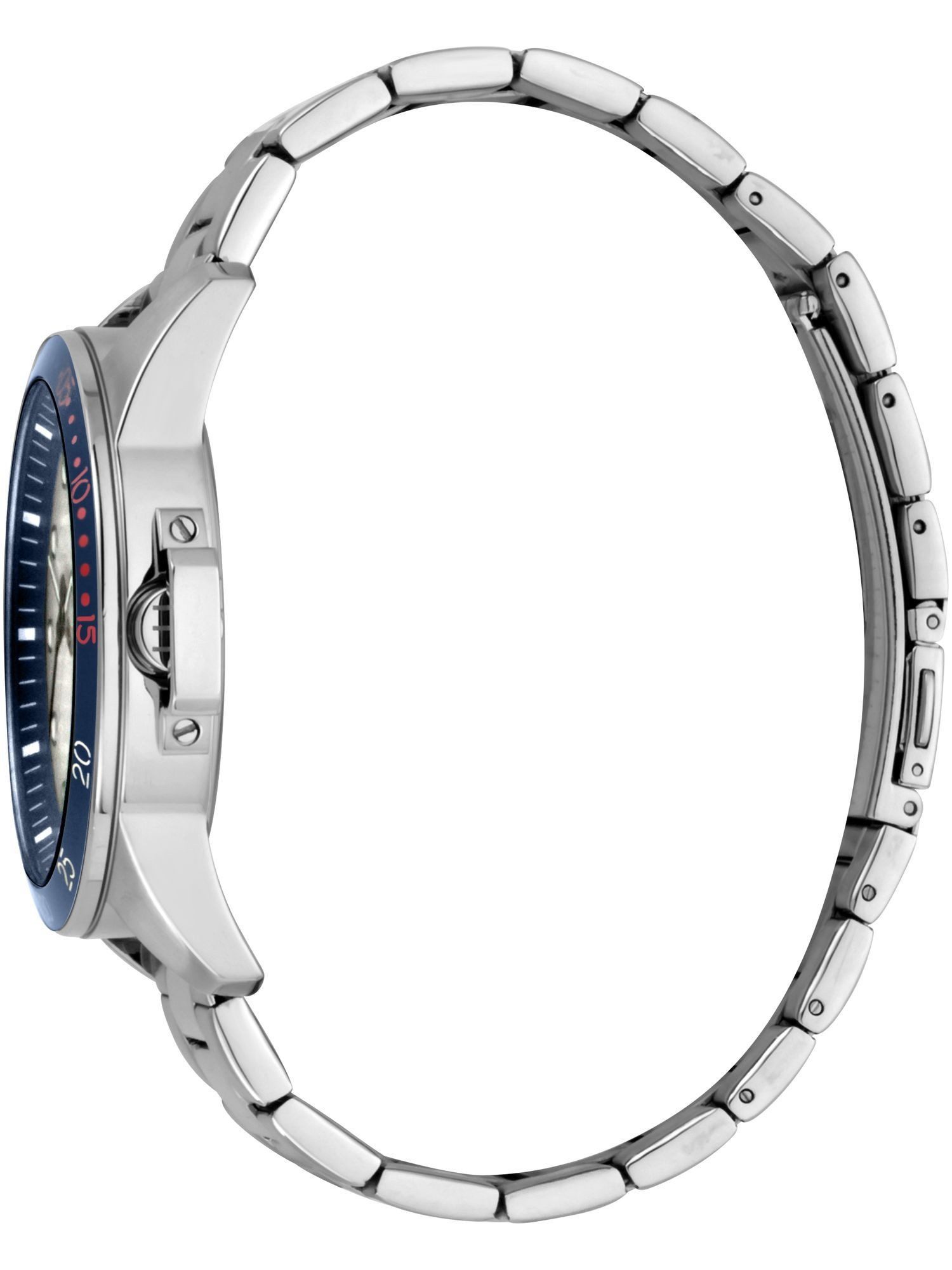 Esprit Quarzuhr ES1G261M0045 ES1G261M0045, Esprit ES1G261M0045 Leo Uhr Herrenuhr Edelstahl Datum Silber