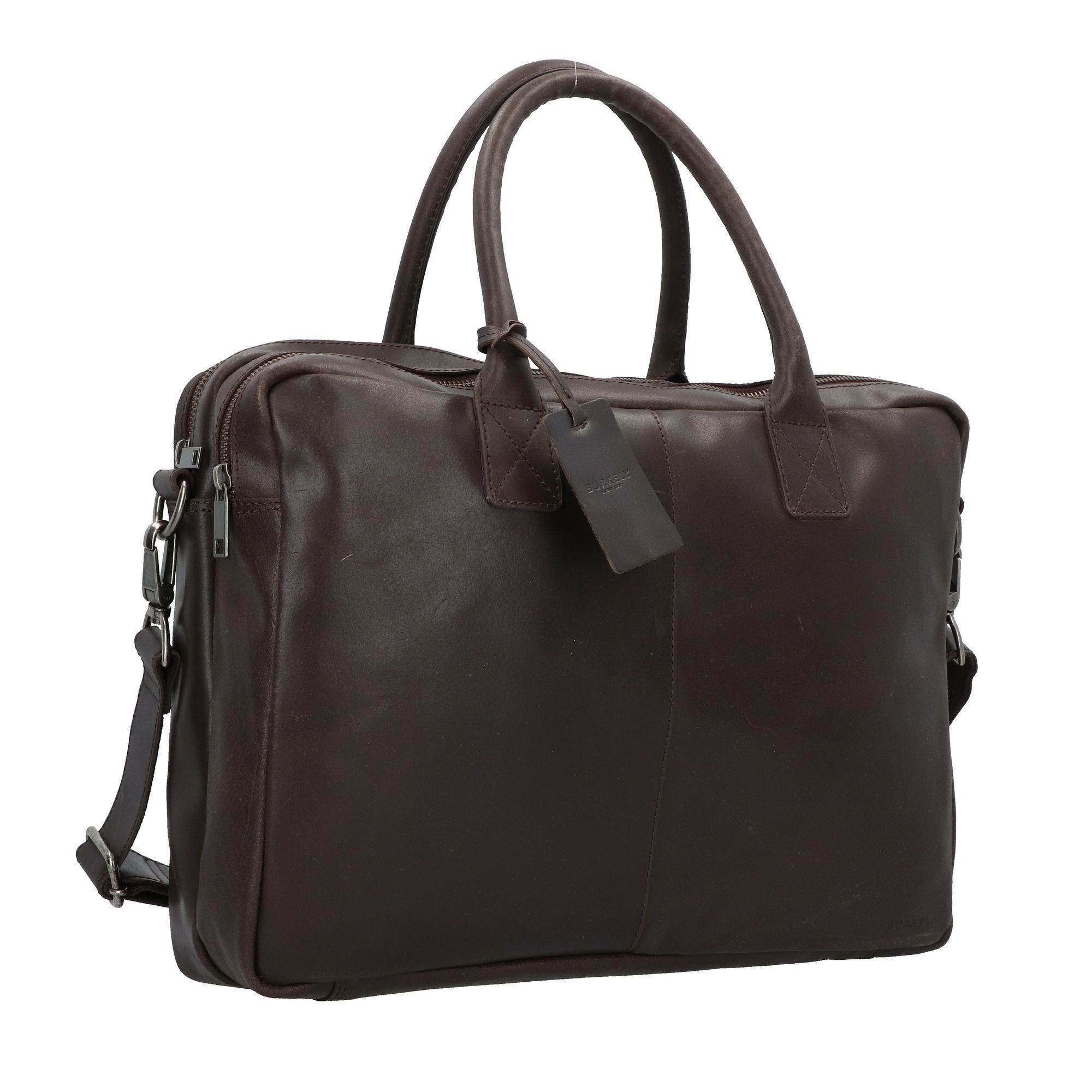 Burkely Aktentasche Vintage, Leder