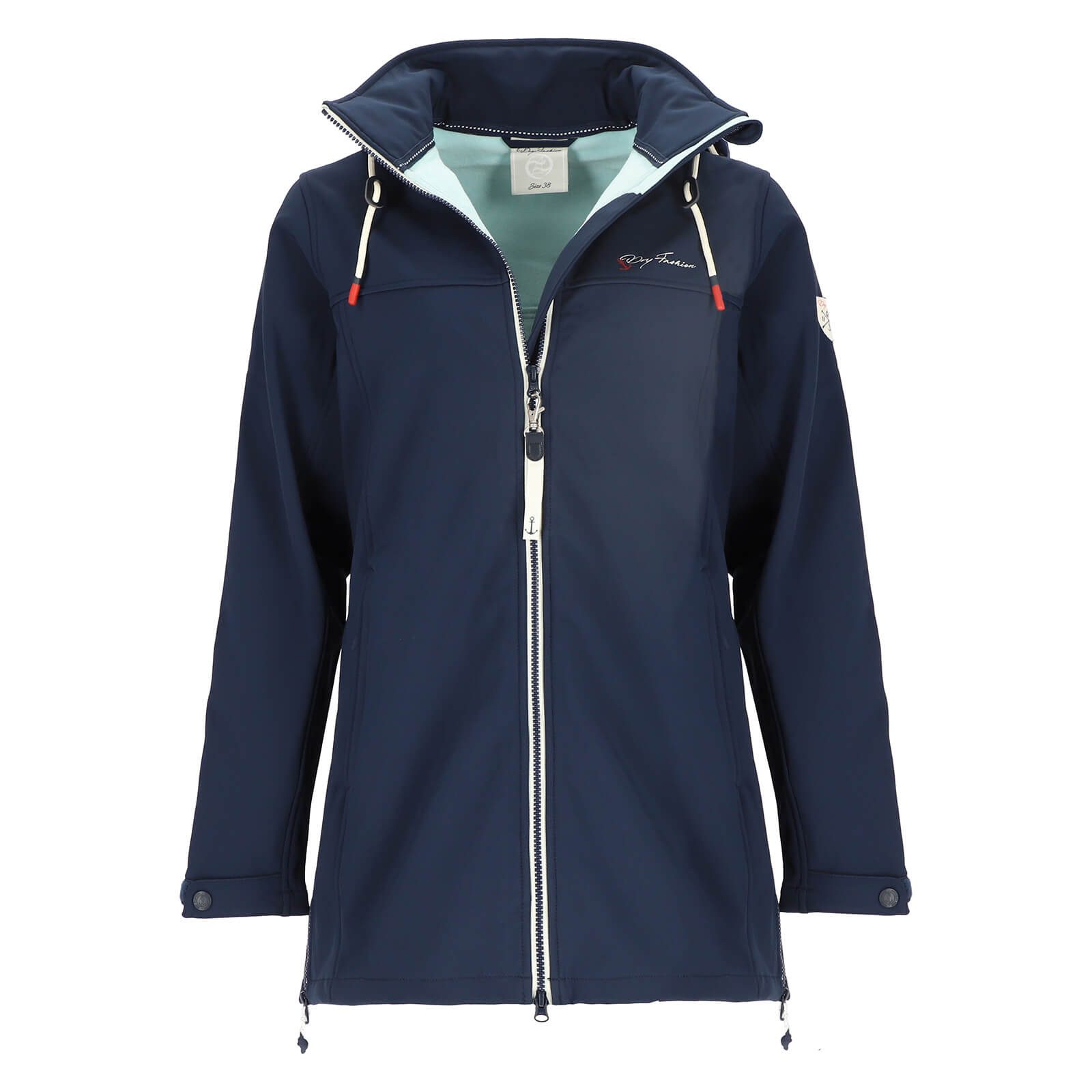 Dry Fashion Softshellmantel Hooge Damen Softshelljacke Hooge mit Fleece-Inn günstig online kaufen