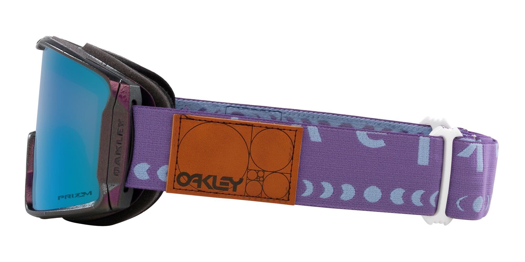 Skibrille Iridium M Oakley Lilac Sapphire Fraktel Line Miner - Prizm Accessoires Oakley