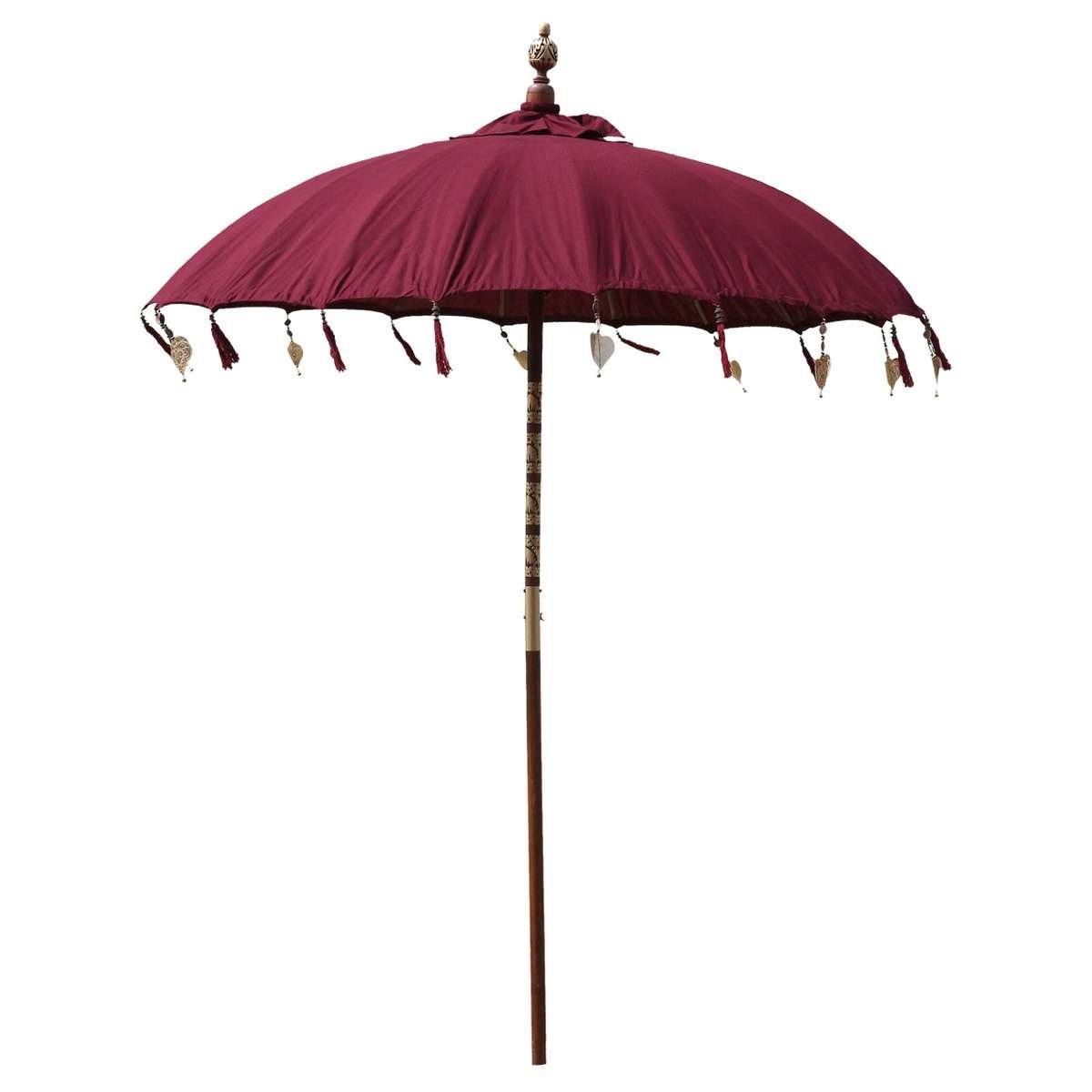 Oriental Galerie Sonnenschirm Balkon Bali-Sonnenschirm 130 günstig online kaufen