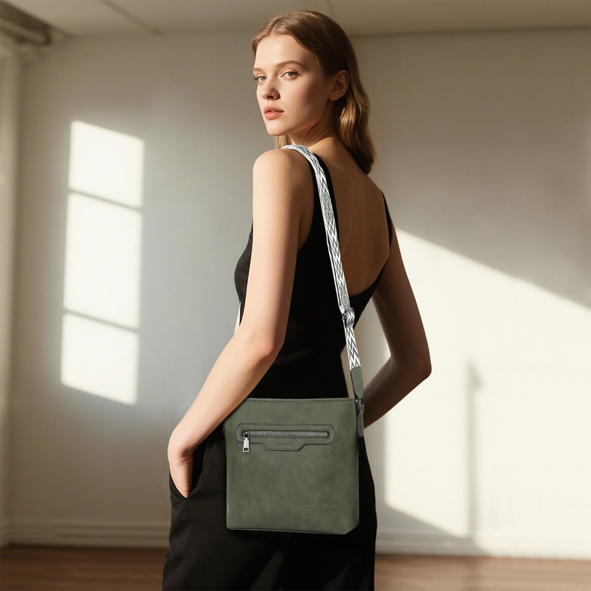 TAN.TOMI Umhängetasche Schultertasche für Damen Modische günstig online kaufen