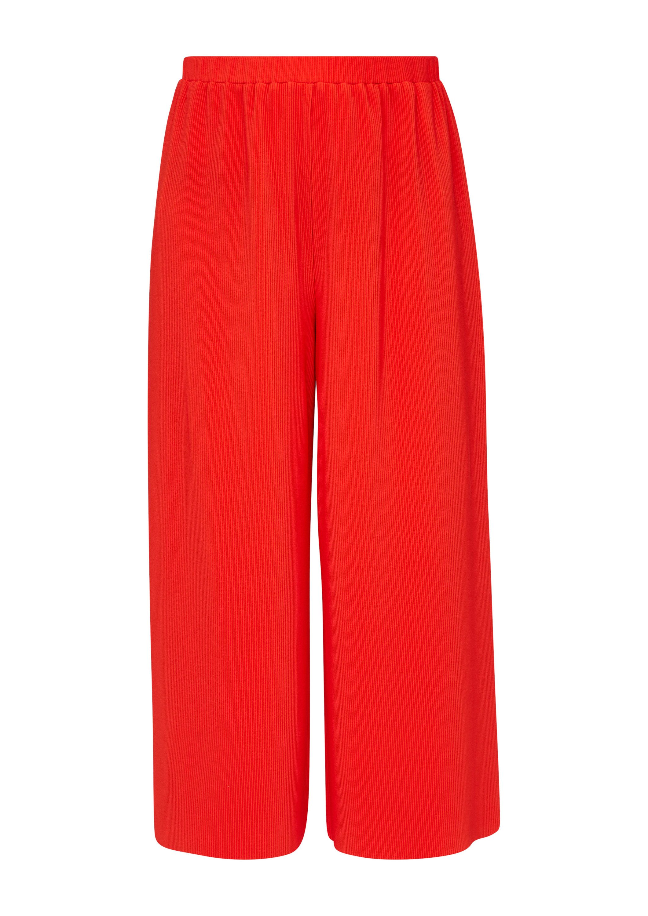 s.Oliver Culotte Hose Relaxed: Hose mit Plisseefalten