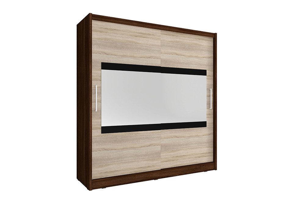 Xlmoebel Kleiderschrank MAJA IV Kleiderschrank in modernem Design mit Stauraum (Kleiderschrank MAJA IV 200) Hergestellt in Europa