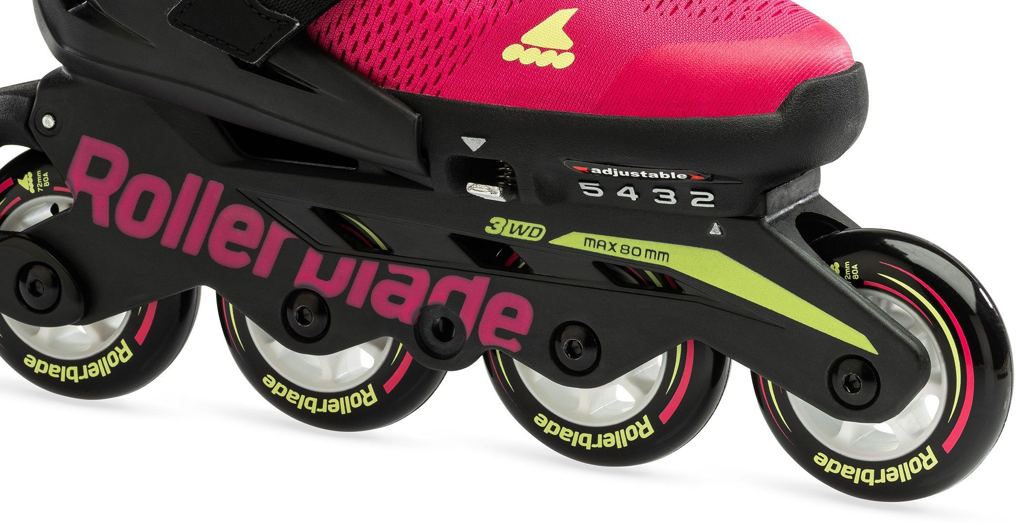 Skate green ROLLERBLADE Inline pink/light Inlineskates pink-light ROLLERBLADE green MICROBLADE