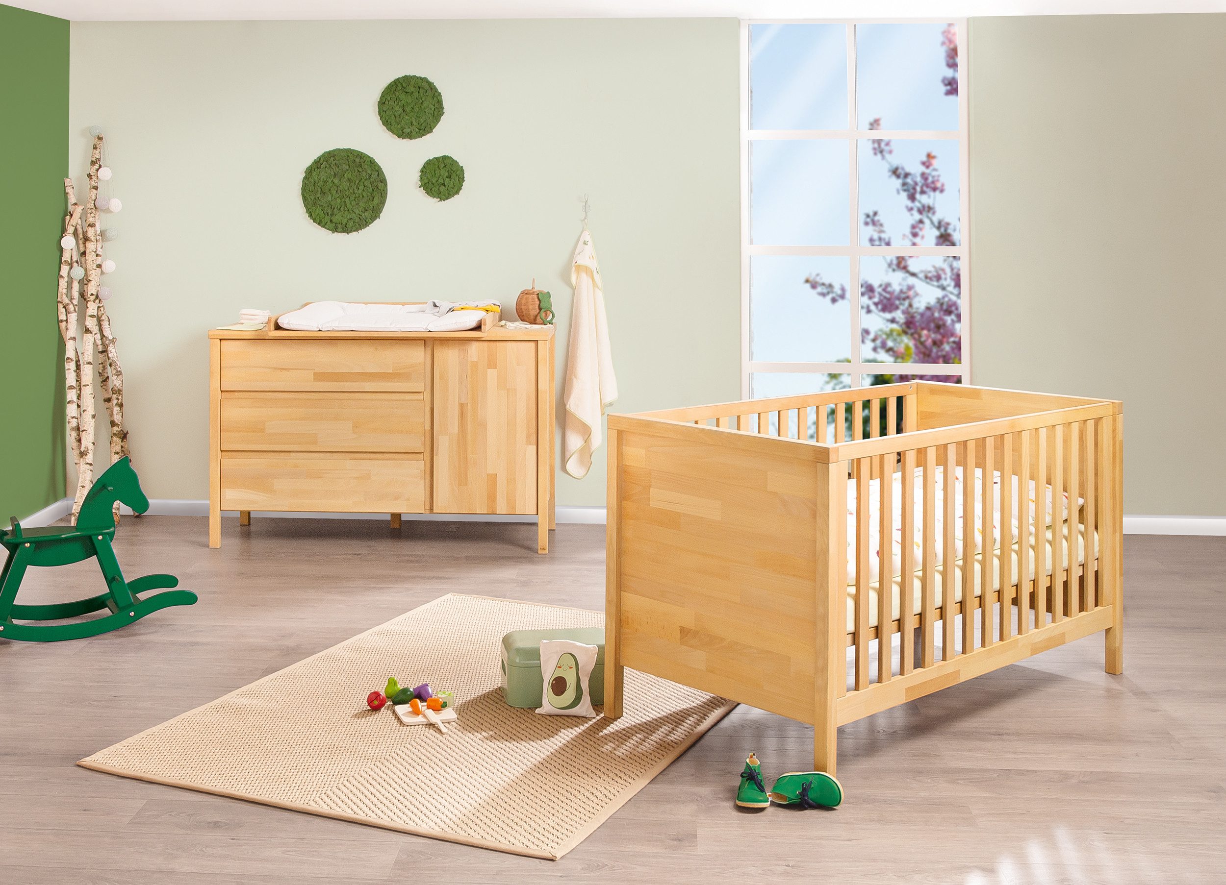 Pinolino® Babymöbel-Set „Enno ”, extrabreit, 2-tlg.