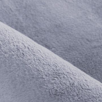 Teppich Unicolor - Einfarbig, SIMPEX24, Läufer, Höhe: 20 mm, Teppich Wohnzimmer Einfarbig Shaggy Modern Flauschiger Felloptik Weich