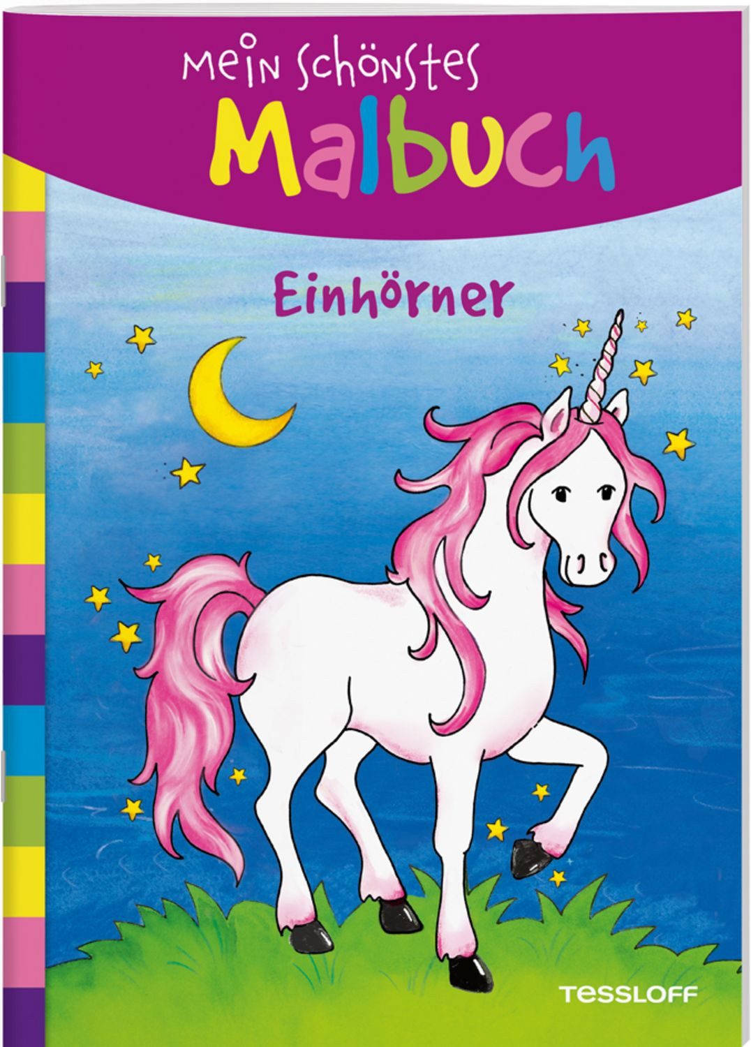 Mein schönstes Malbuch. Einhörner / Corina Beurenmeister