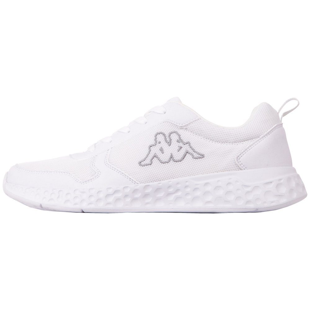 Kappa Sneaker - Leistung unterstützen sportliche white-l'grey zusätzlich