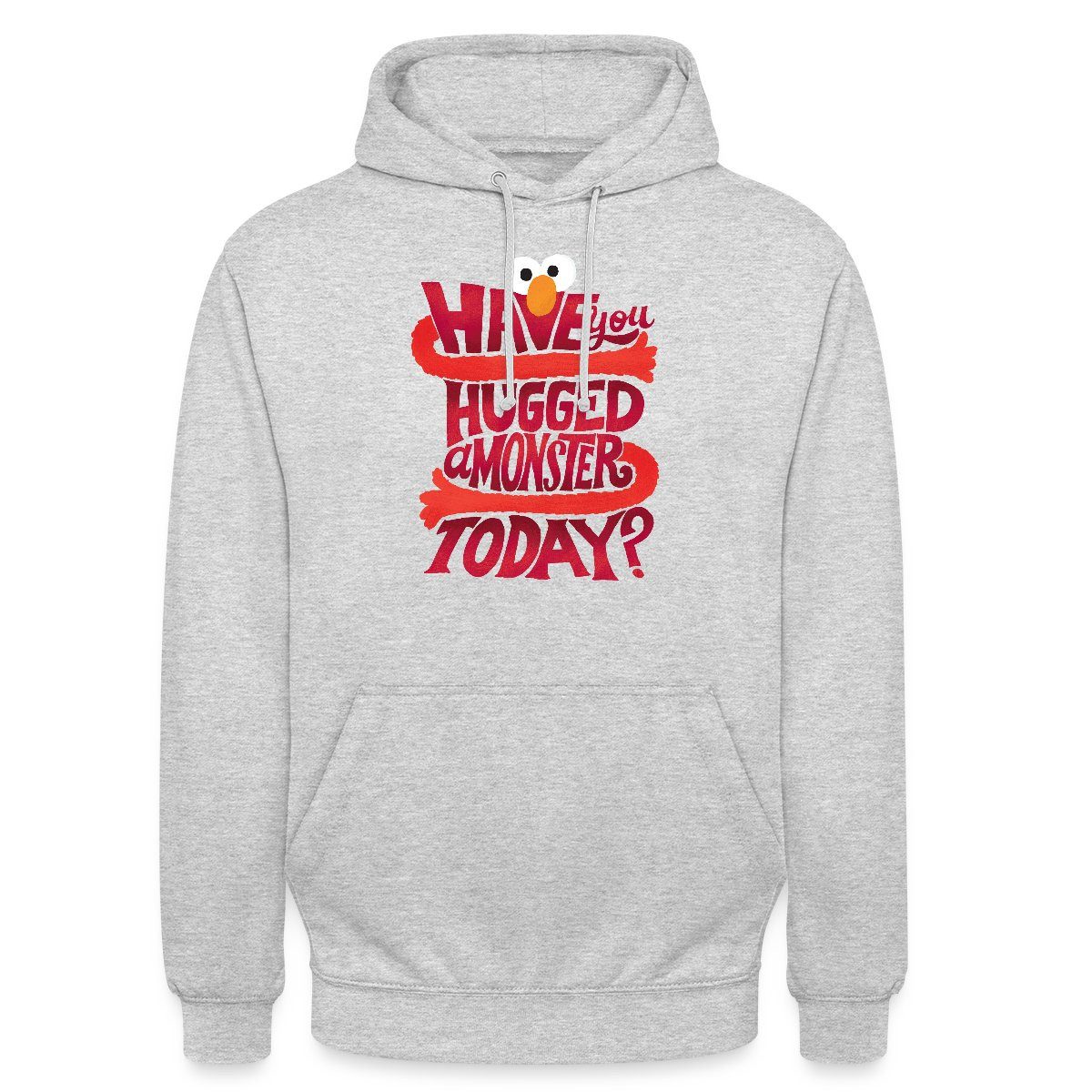 Hoodie Sesamstraße Design Have You Hugged A Monster Today Unisex Hoodie