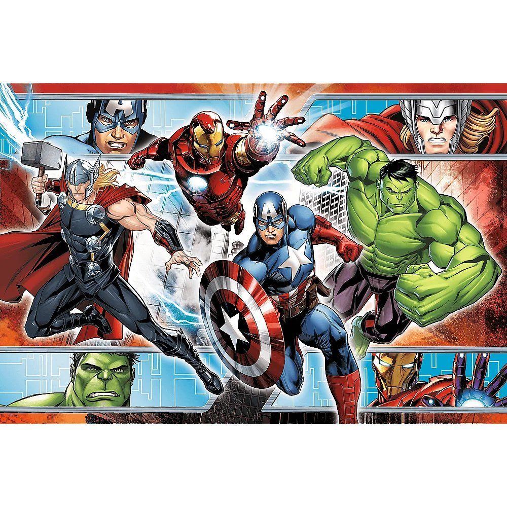 Puzzleteile, 300 Puzzle, in Trefl Made Marvel Trefl 23000 Puzzle Avengers Europe Teile 300